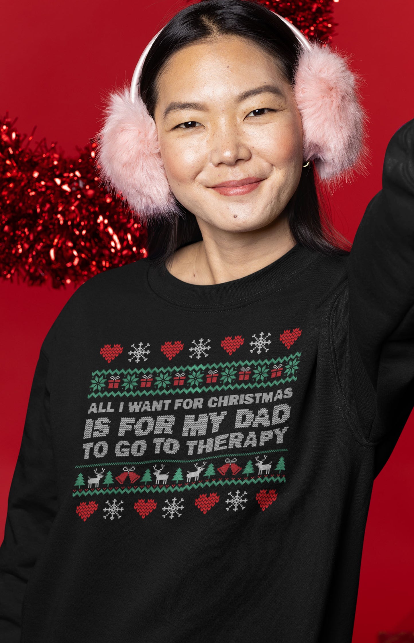 Ugly Christmas Sweater - All I want for Christmas