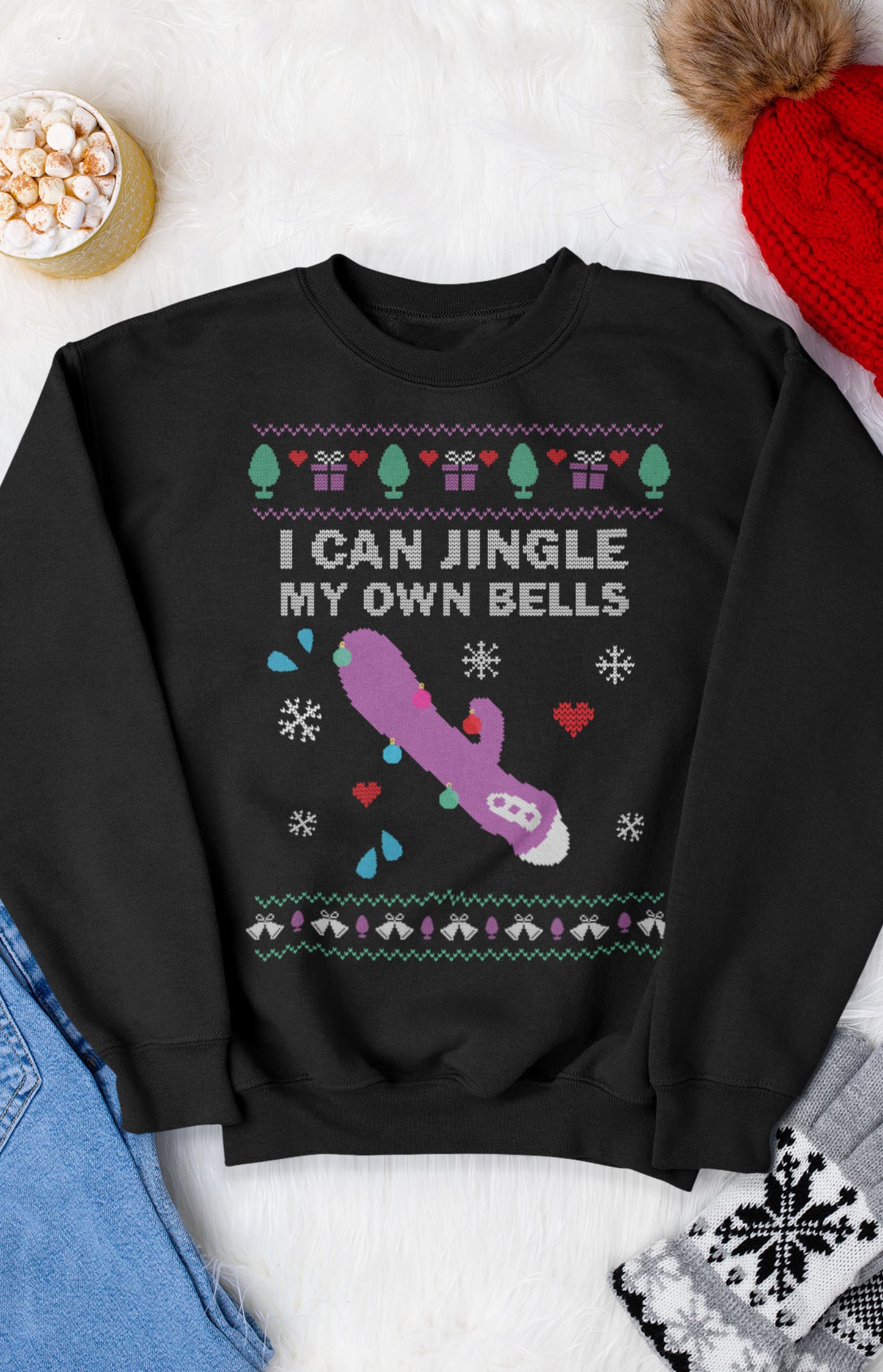 Ugly Christmas Sweater - I can jingle my own bells