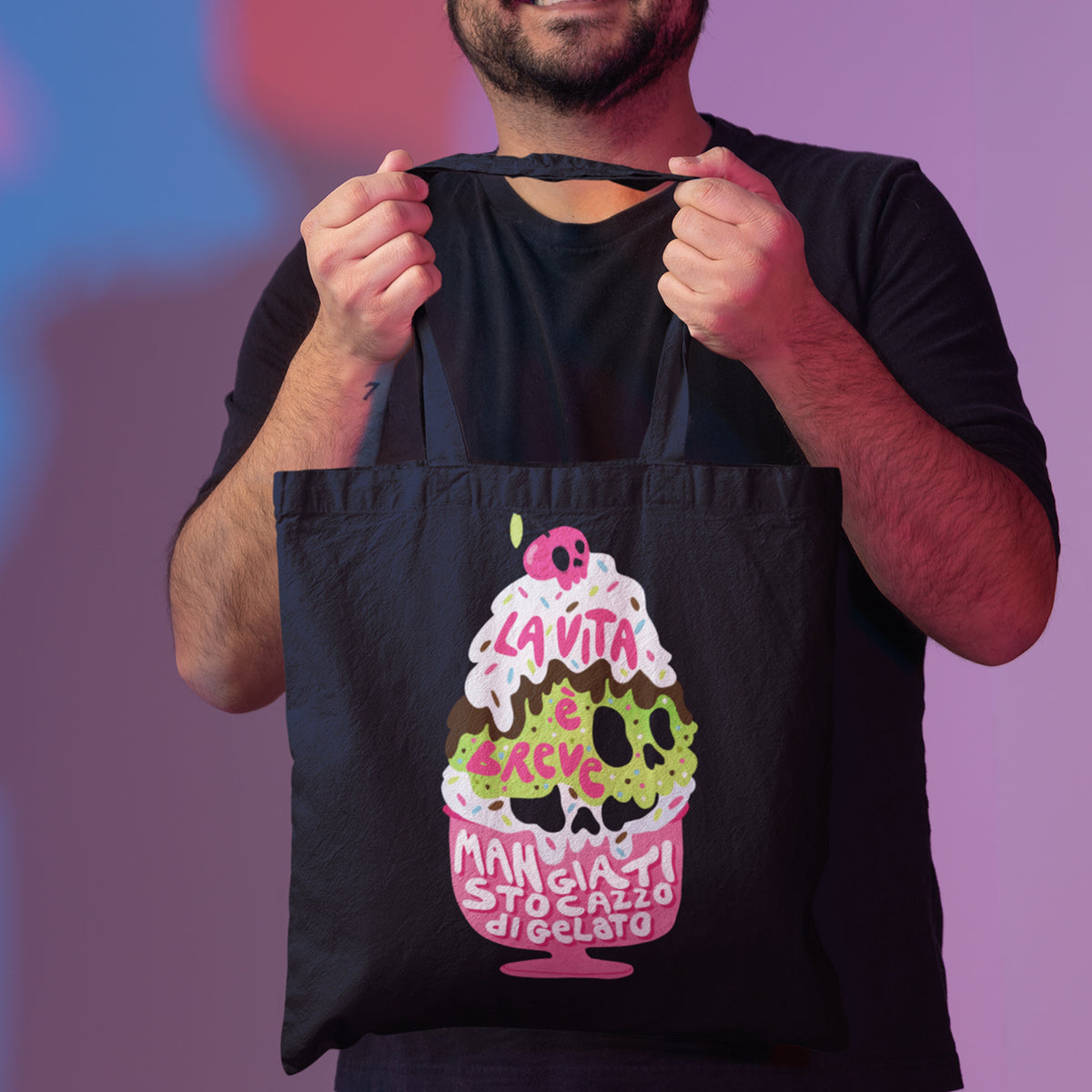 Tote bag - La vita è breve