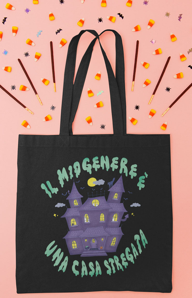 Tote bag - My gender is a haunted house