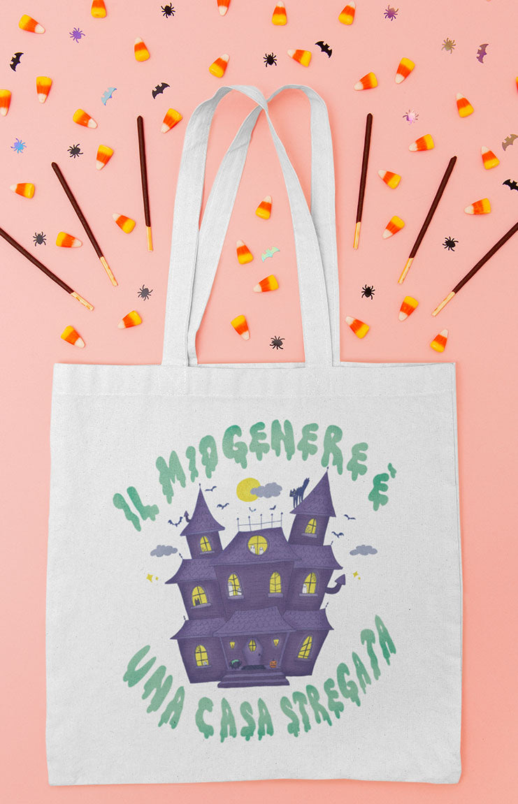 Tote bag - My gender is a haunted house