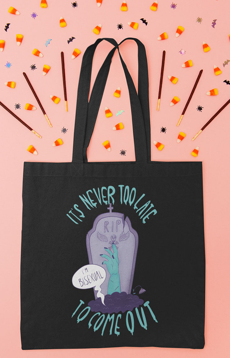 Tote bag - Never too late