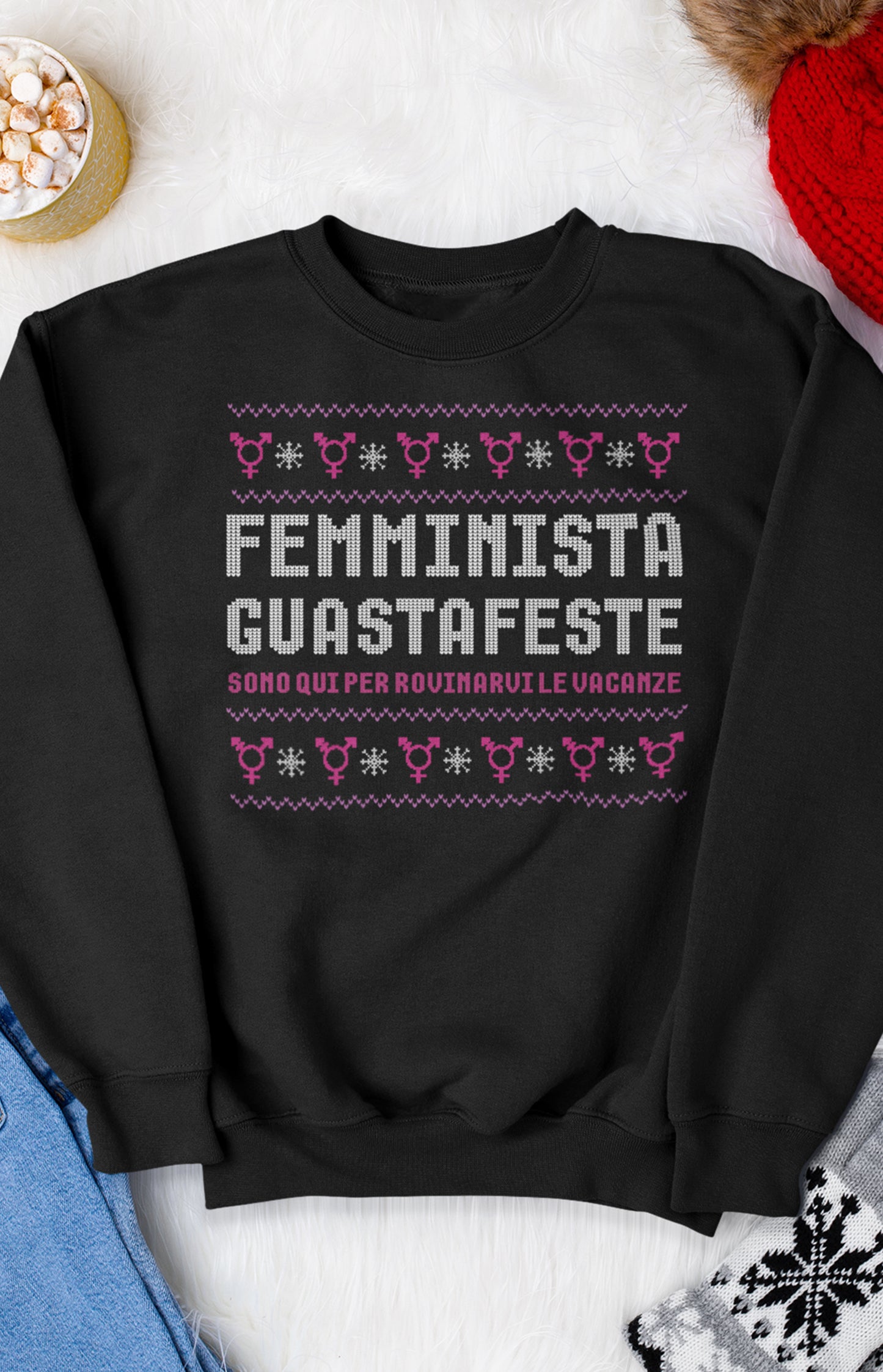 Ugly Christmas Sweater - Femminista guastafeste