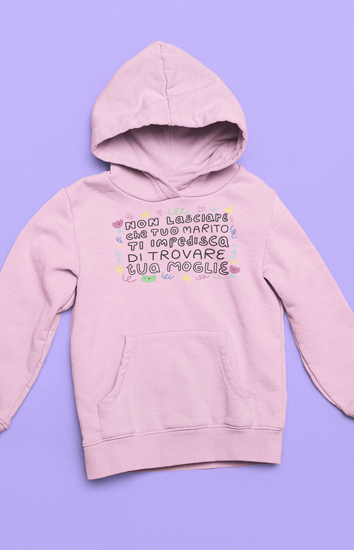 Unisex hooded sweatshirt - Not being angry is privilege