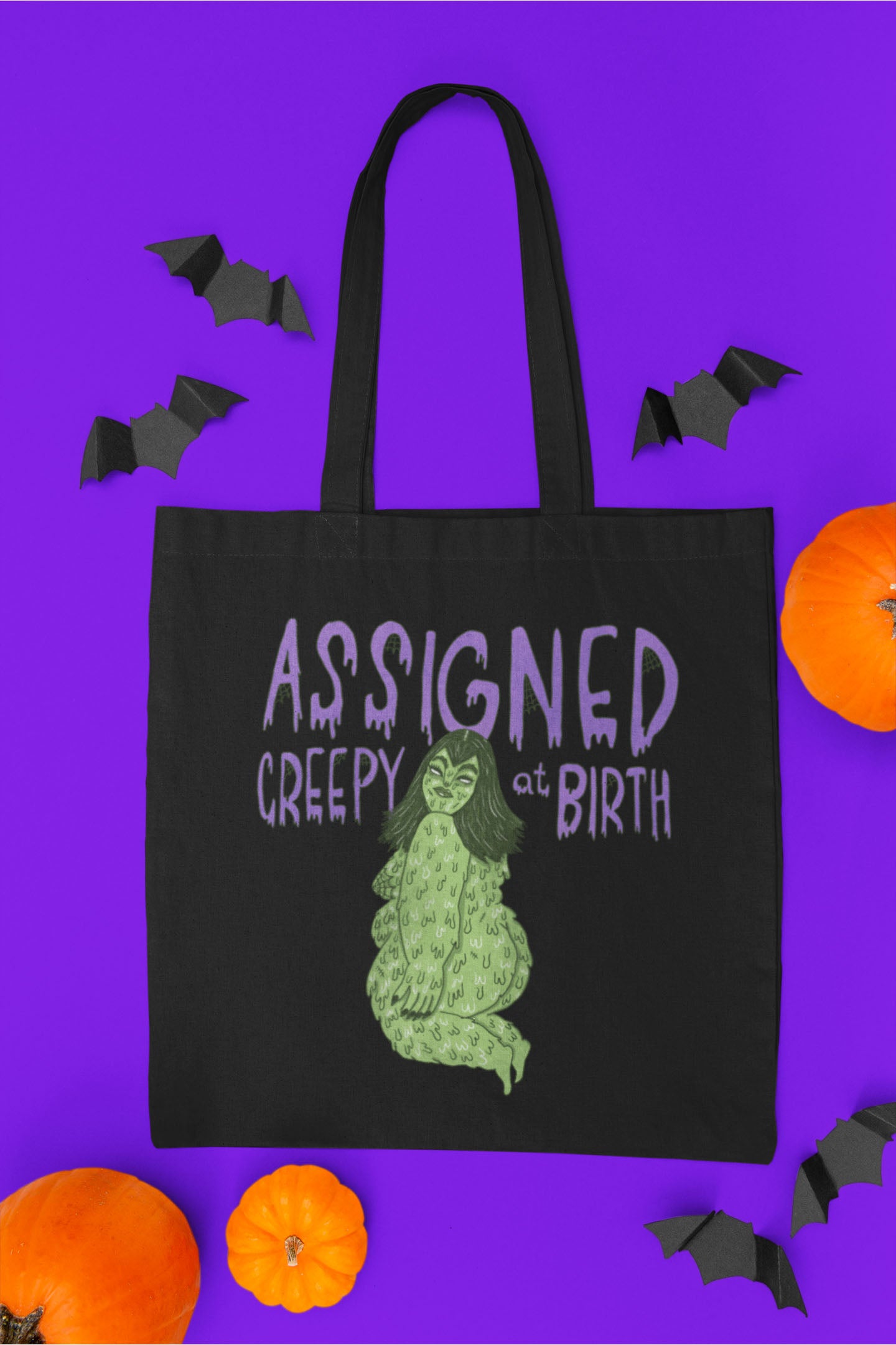 Tote bag - Assigned creepy at birth