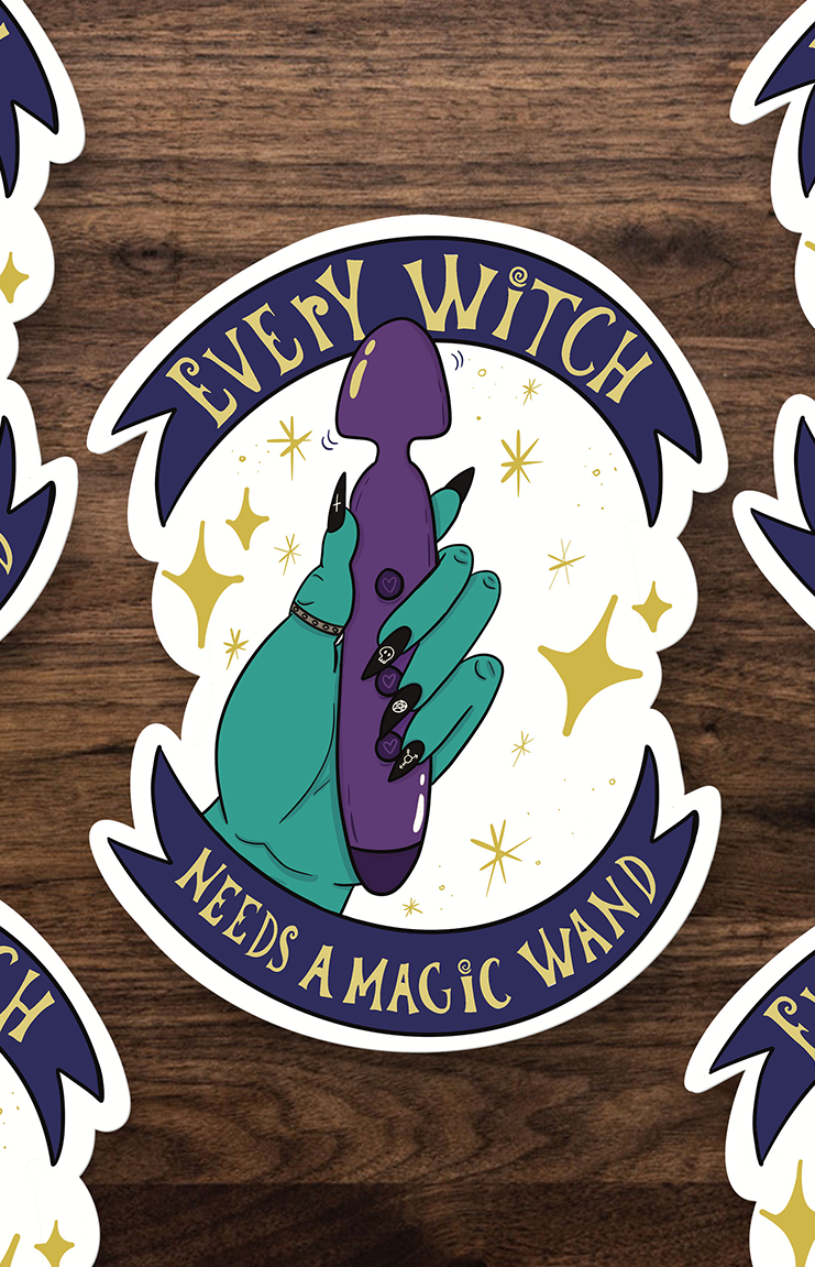Magic wand - adesivo