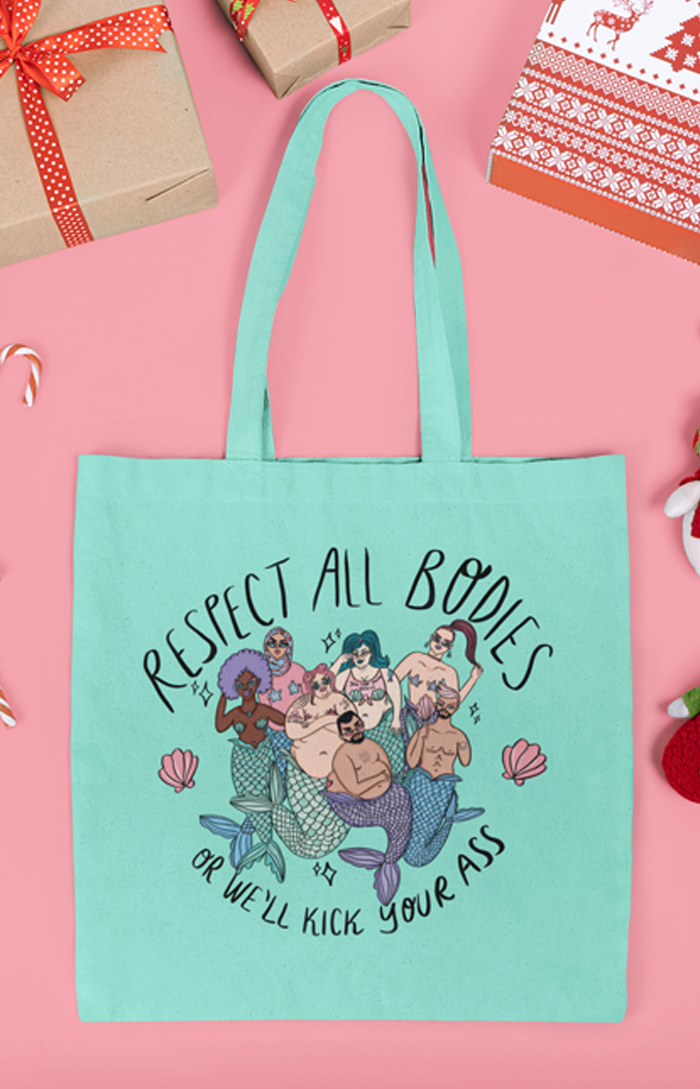 Tote bag - Body Positive Mermaids