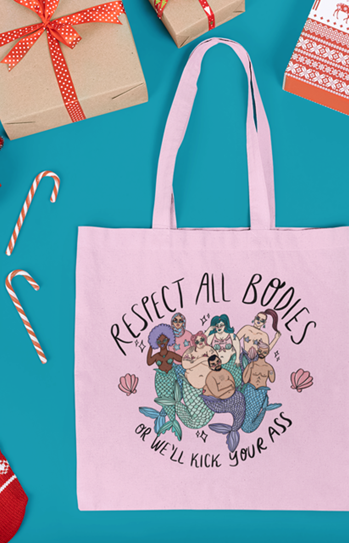 Tote bag - Body Positive Mermaids