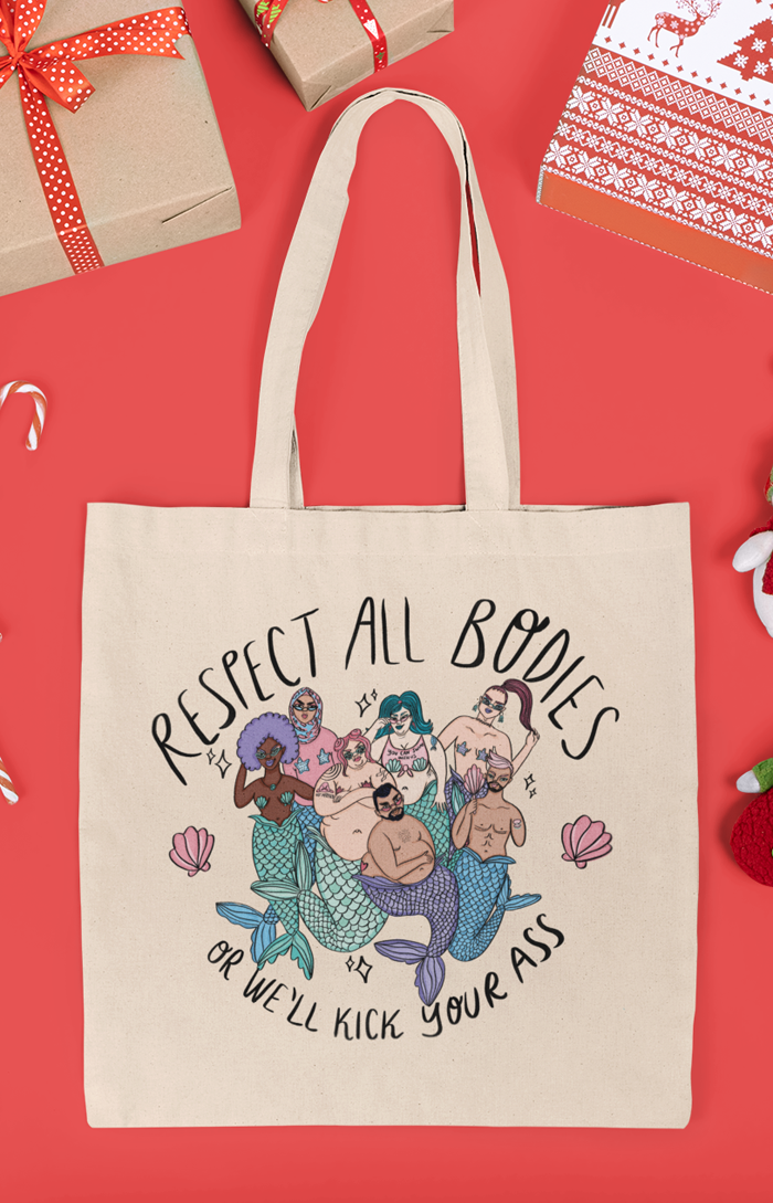 Tote bag - Body Positive Mermaids