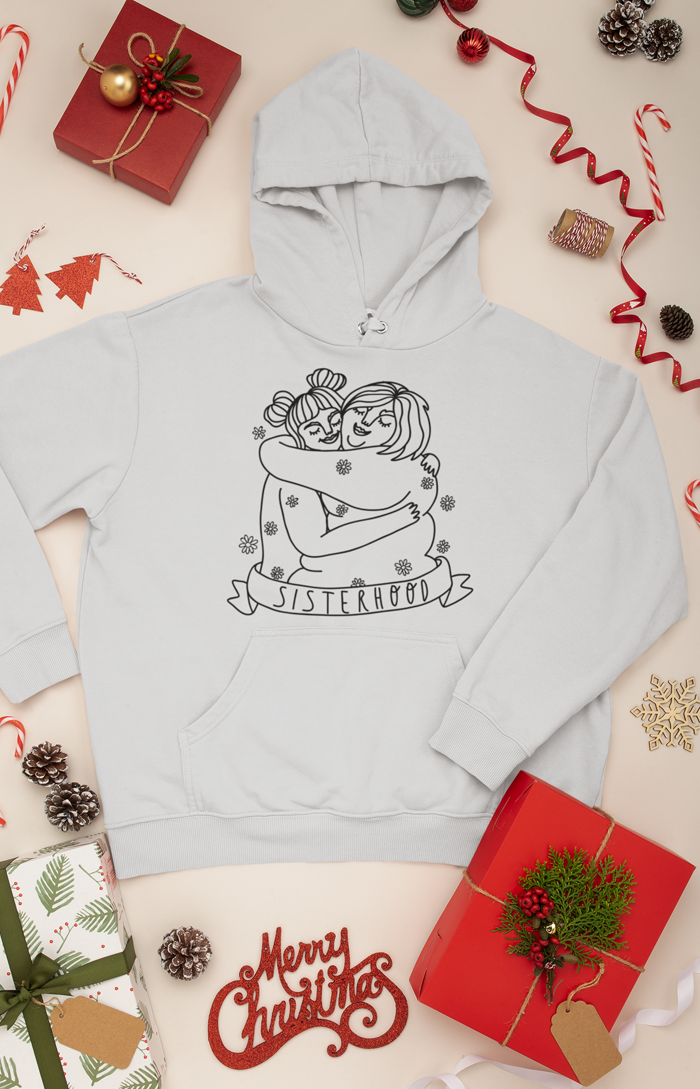 Unisex hooded sweatshirt - Sisterhood