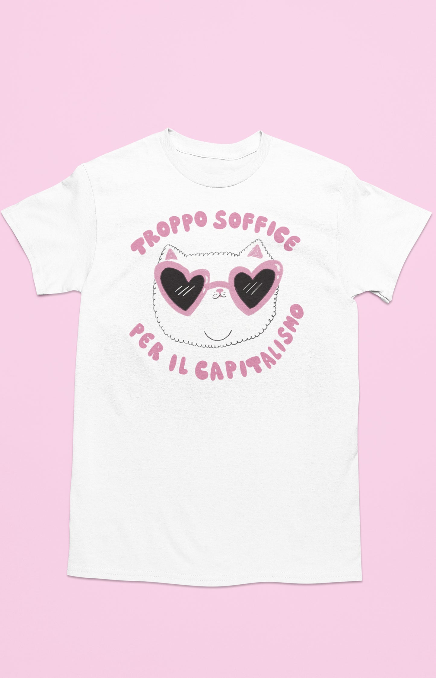 Troppo soffice per il capitalismo - Organic unisex t-shirt