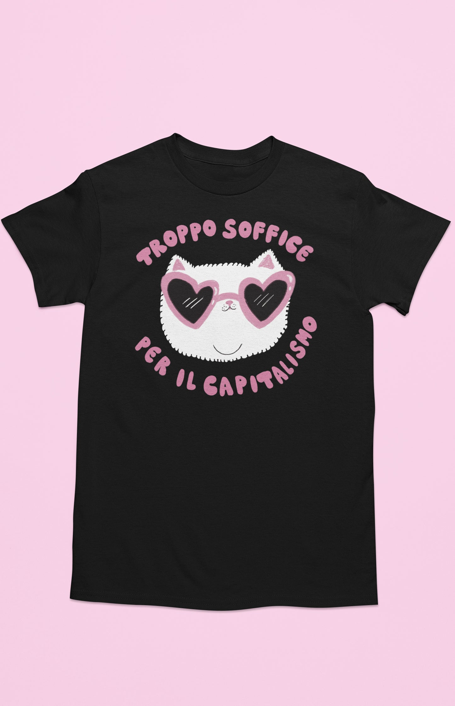 Troppo soffice per il capitalismo - Organic unisex t-shirt