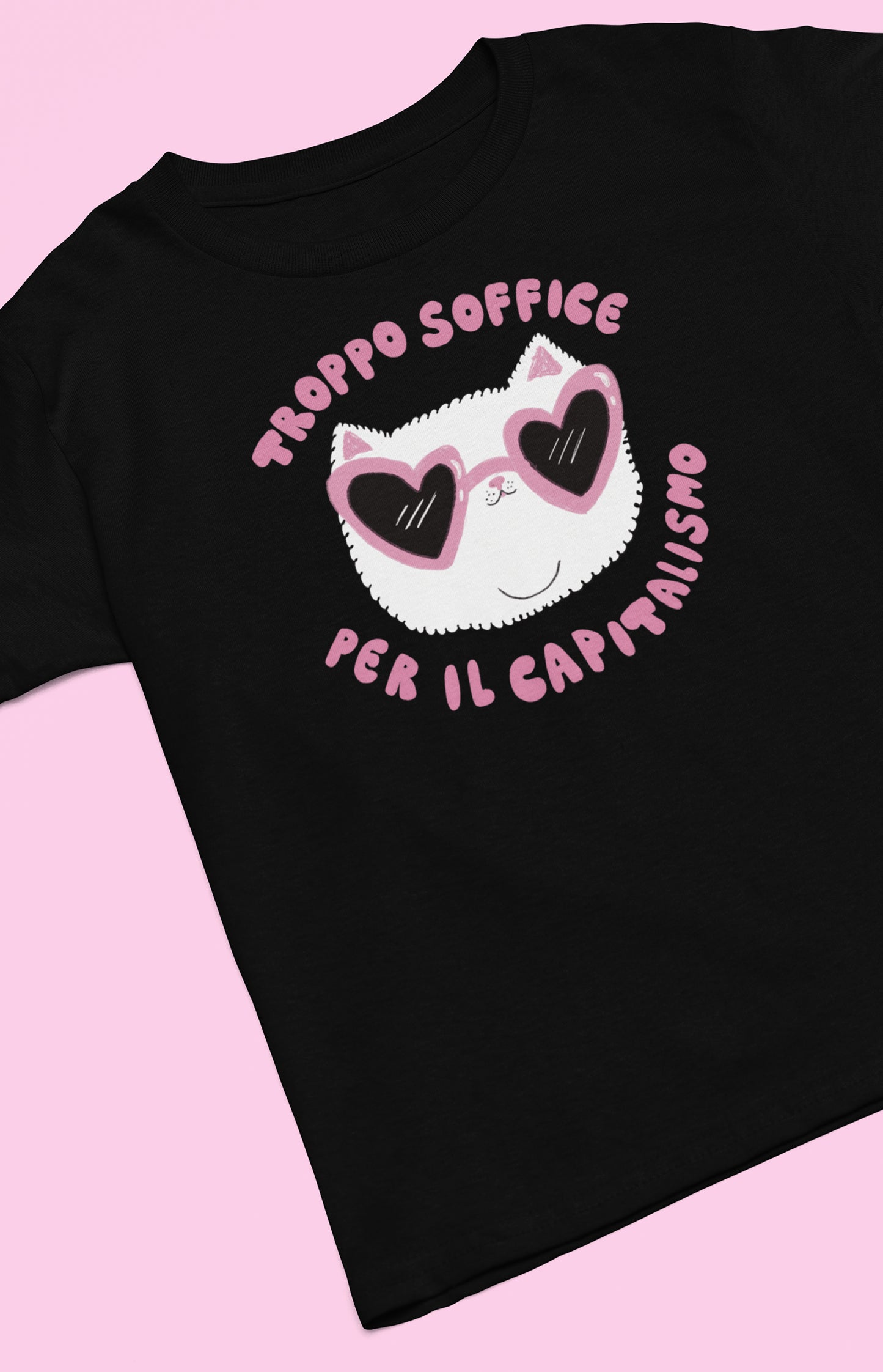 Troppo soffice per il capitalismo - Organic unisex t-shirt