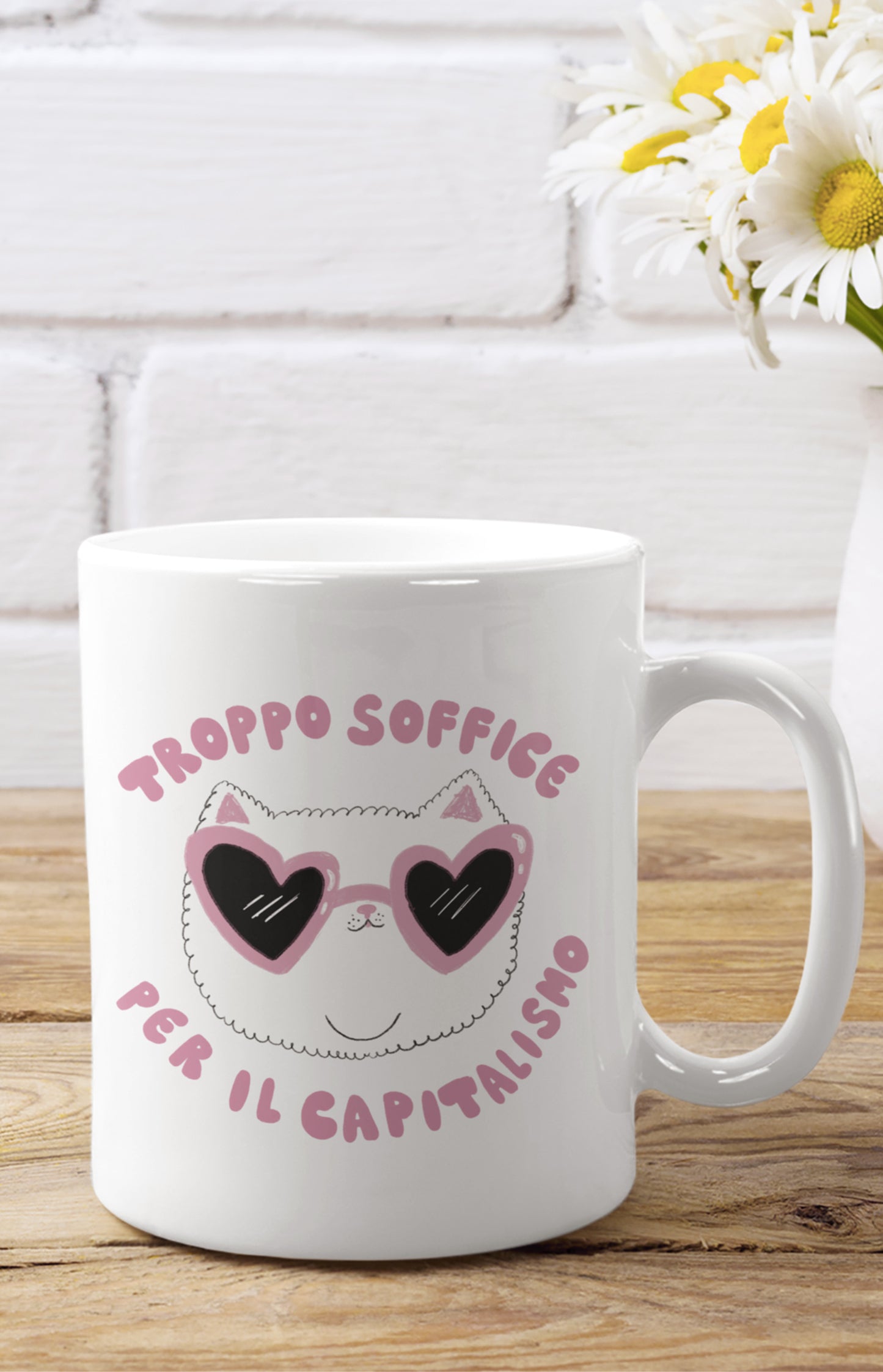 Ceramic mug - Troppo soffice per il capitalismo