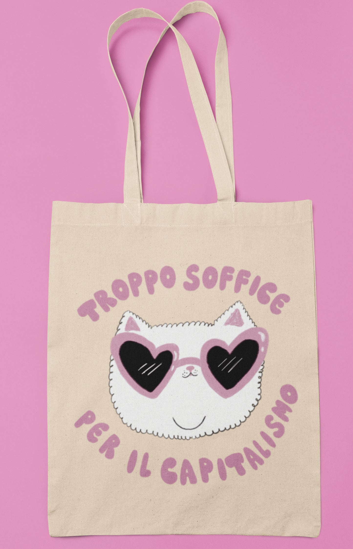 Tote bag - Troppo soffice per il capitalismo