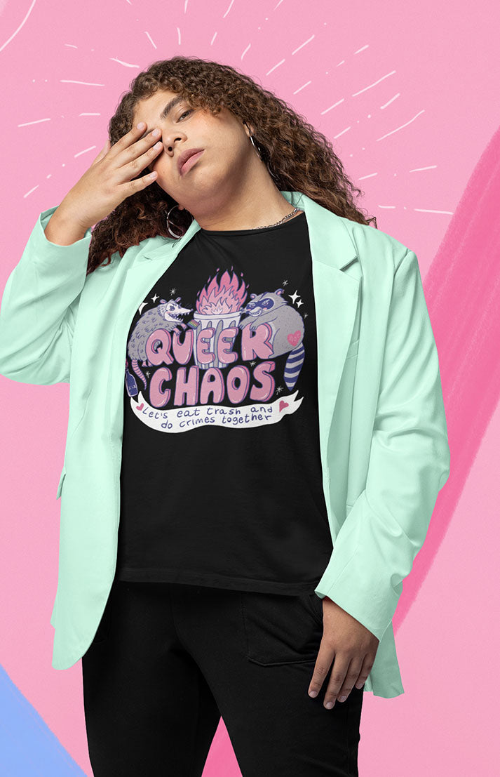 Queer chaos - T-shirt unisex bio