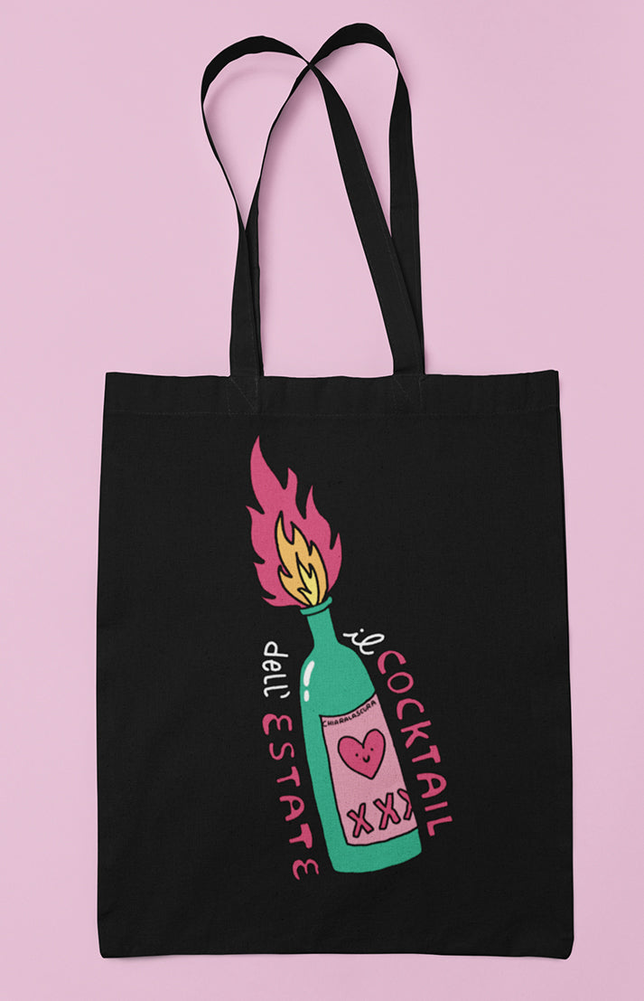 Molotov, il cocktail dell'estate - Tote bag in cotone biologico - Collezione Pride