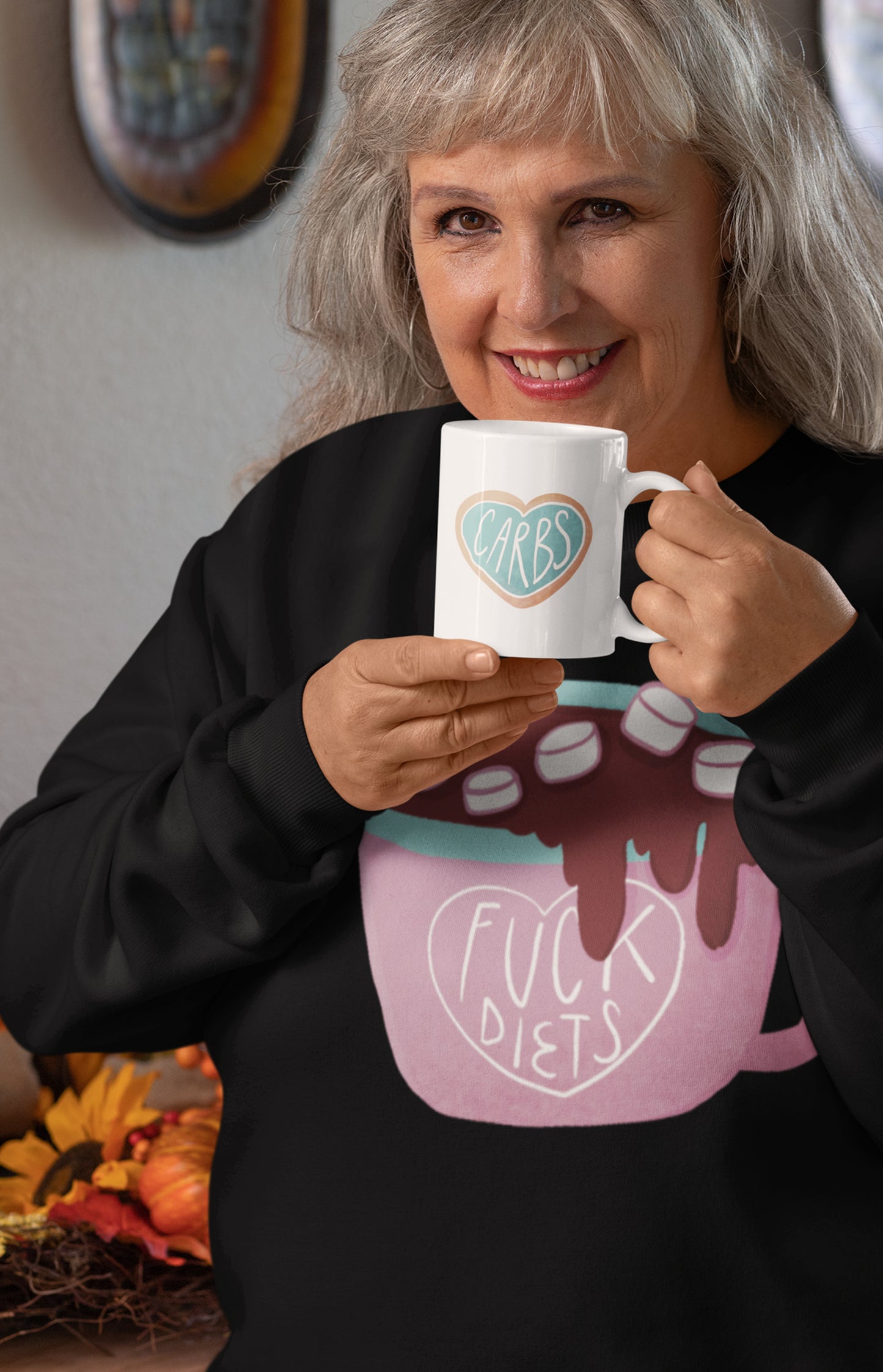 Ceramic mug - Body Positive Mermaids