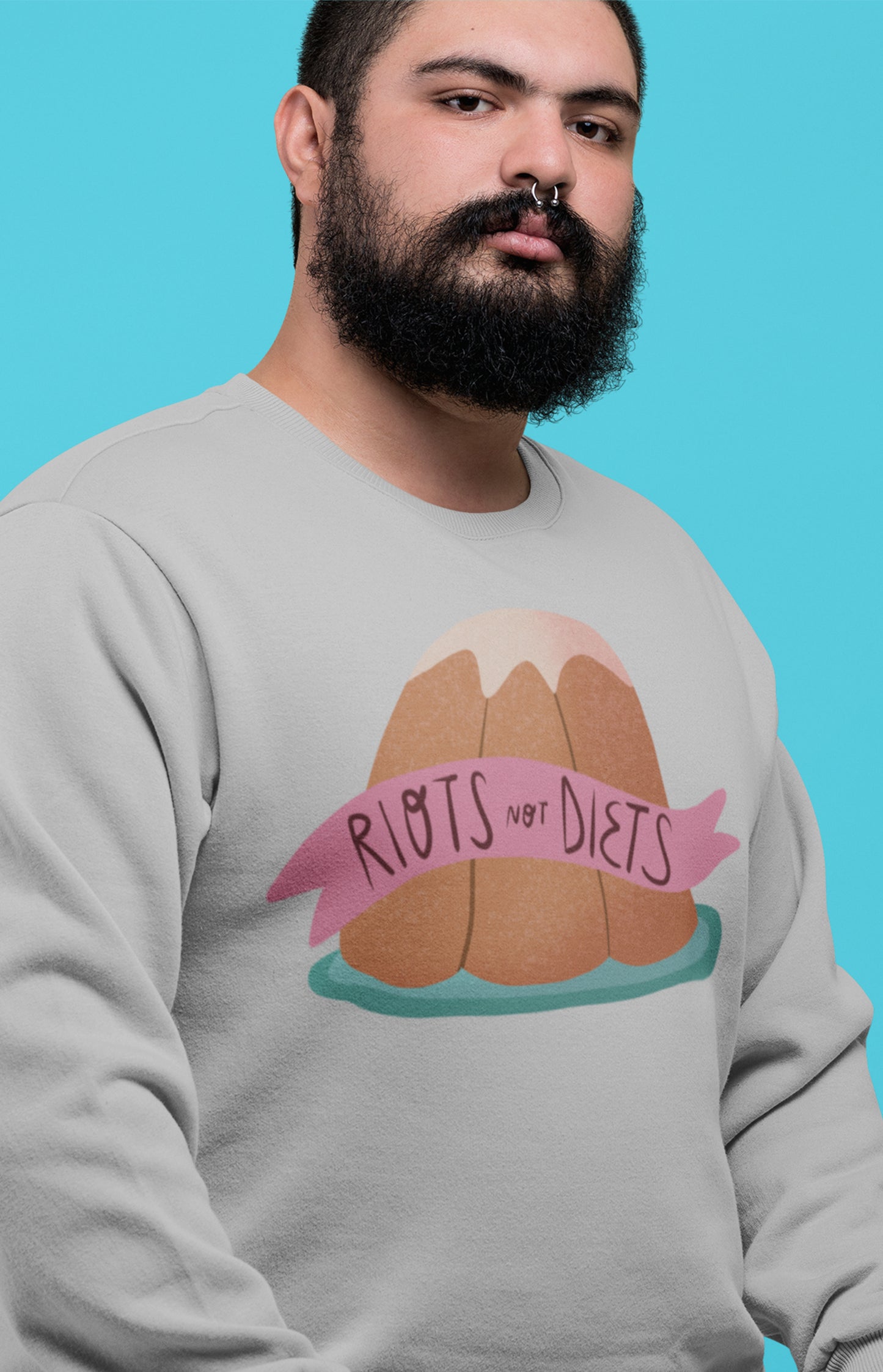 Unisex crewneck sweatshirt - Boil the rich