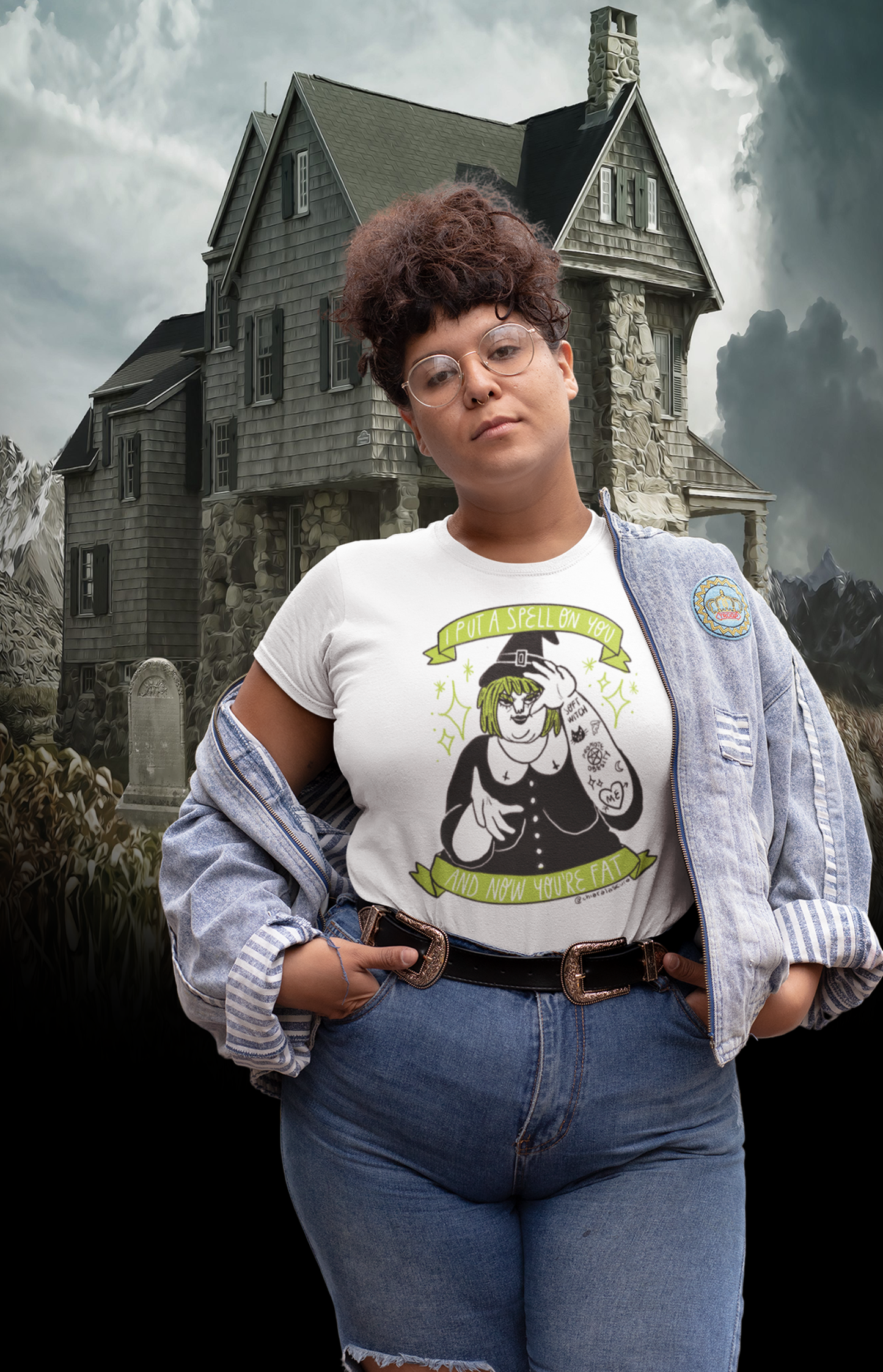 I put a spell on you - T-shirt unisex in cotone biologico