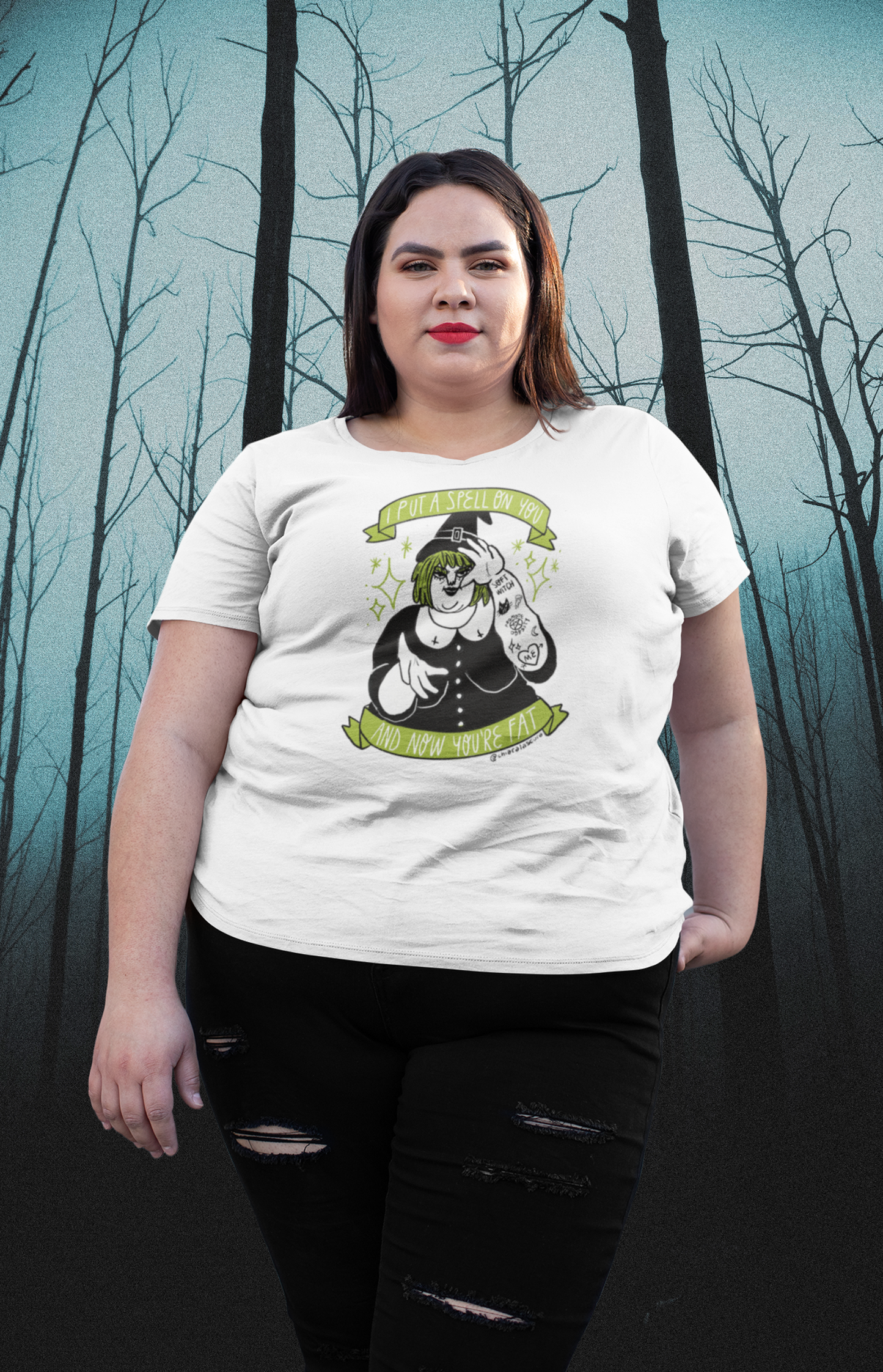 I put a spell on you - T-shirt unisex in cotone biologico
