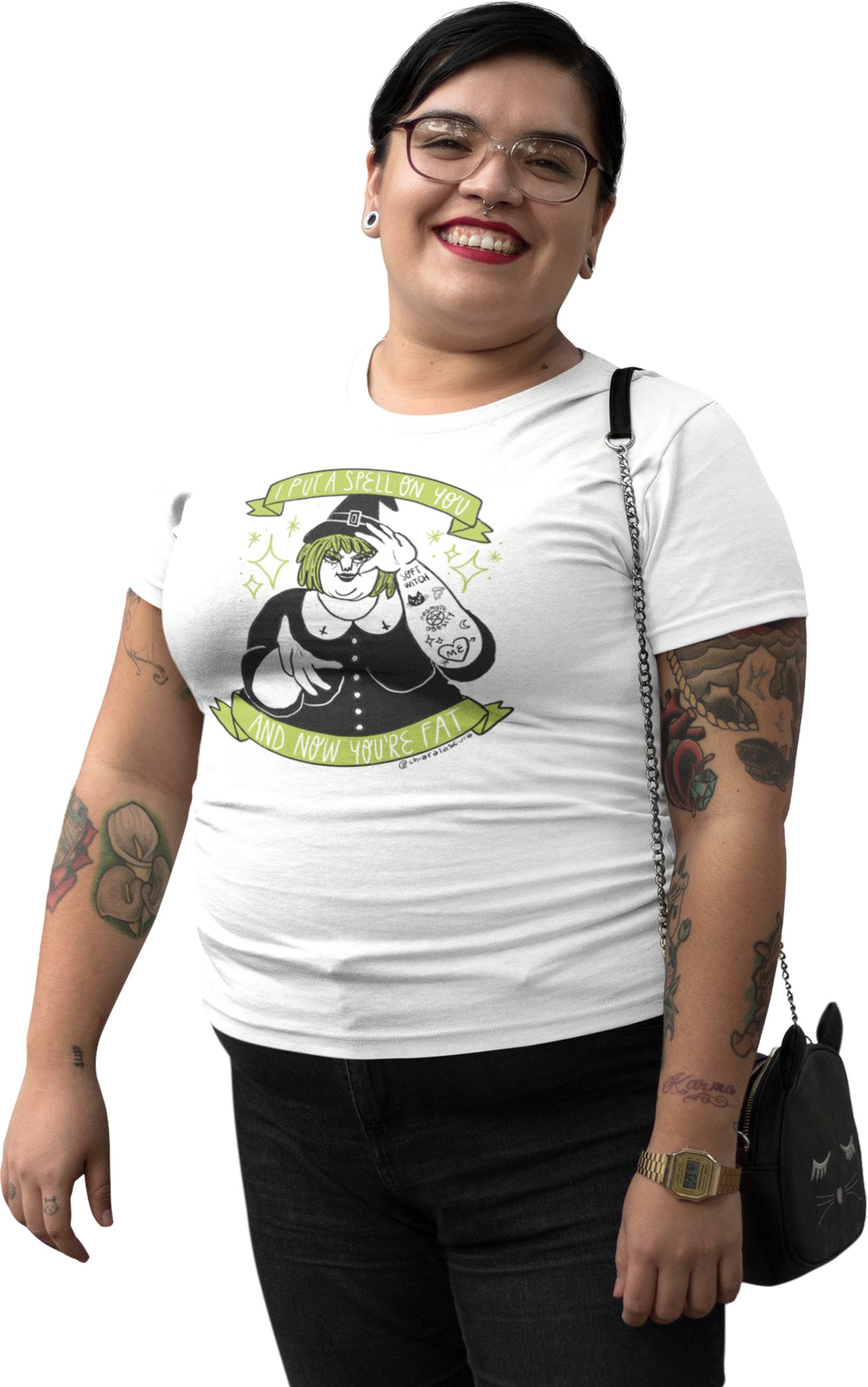I put a spell on you - T-shirt unisex in cotone biologico