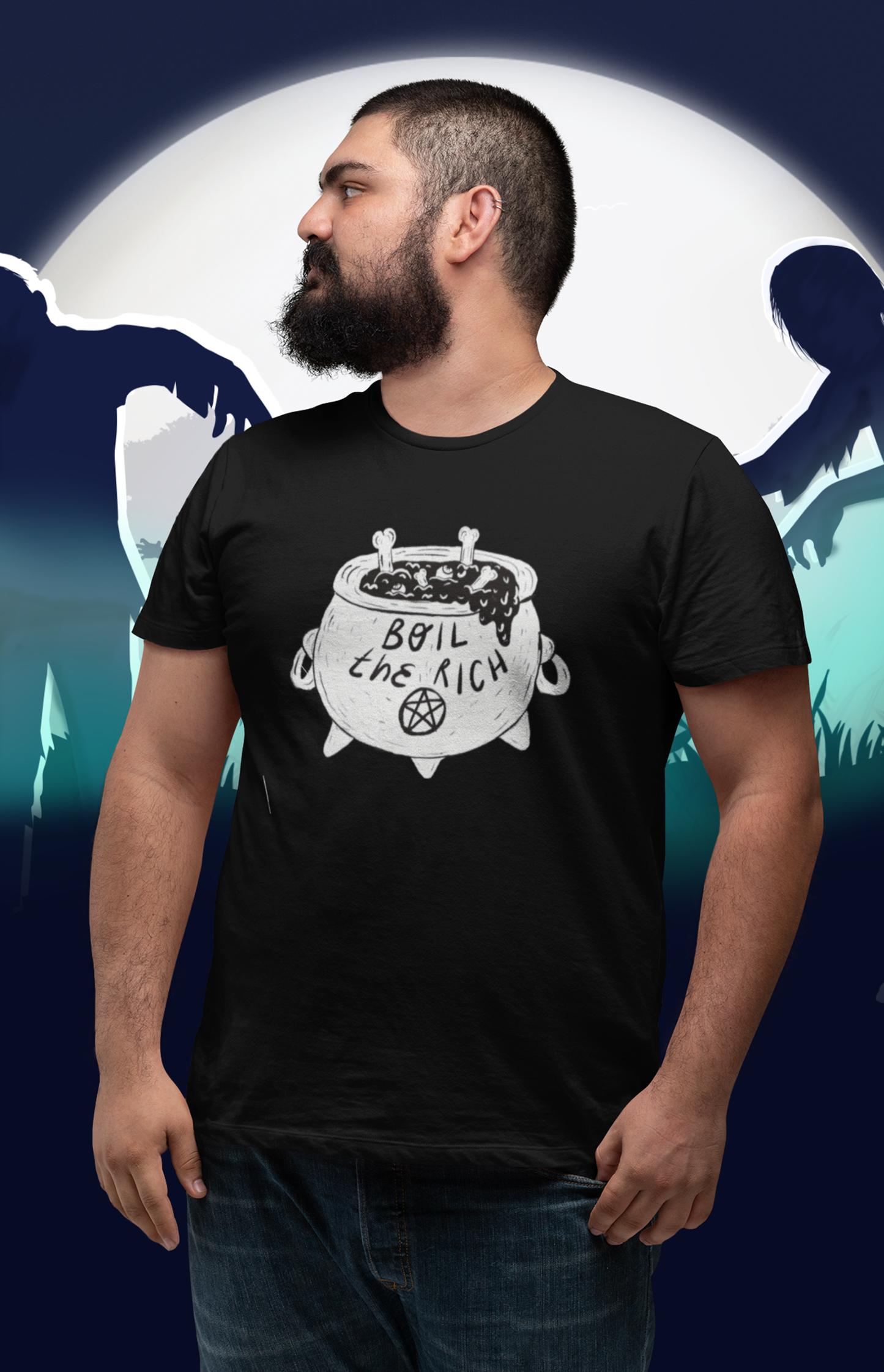 Boil the rich - Organic unisex t-shirt