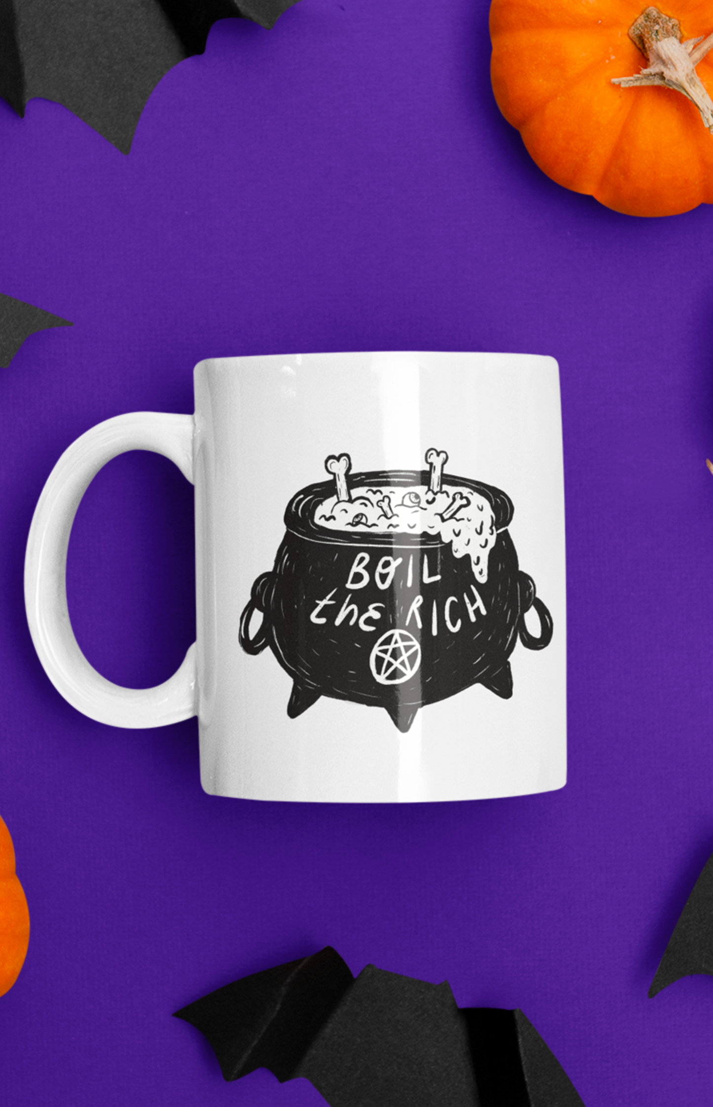 Tazza in ceramica - Boil the rich
