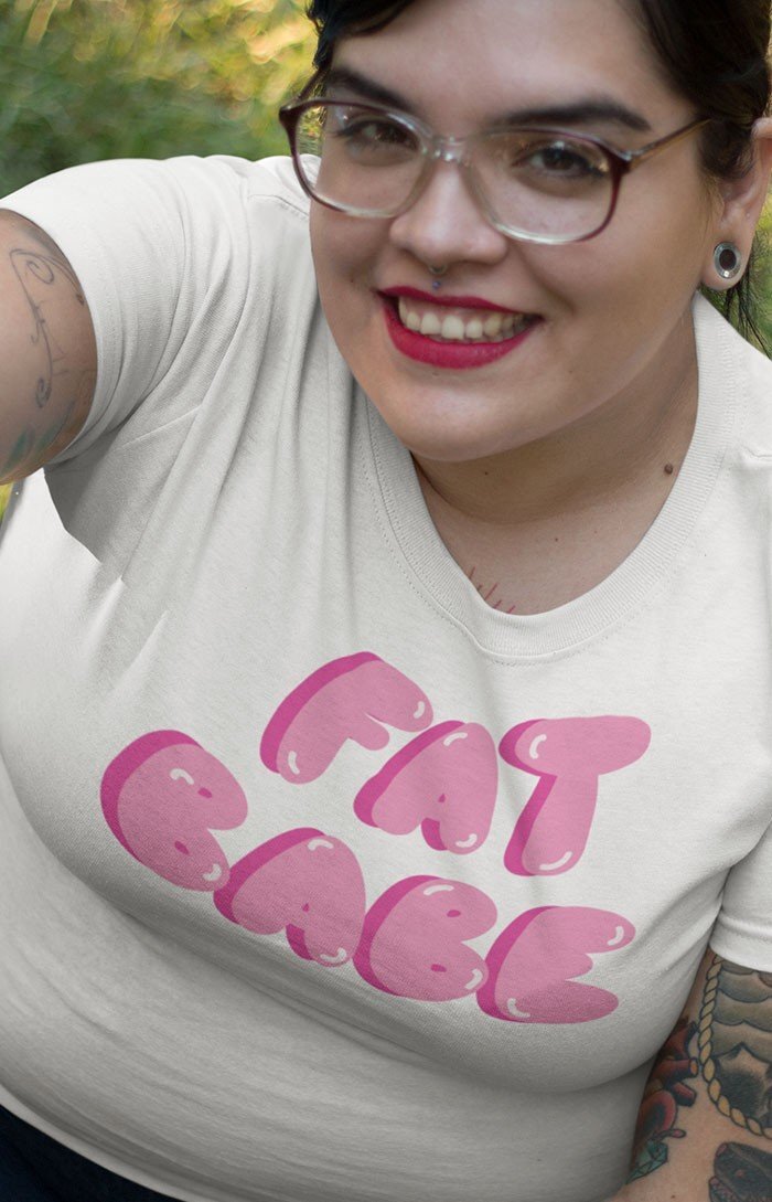 Fat Babe -T-shirt unisex in cotone biologico