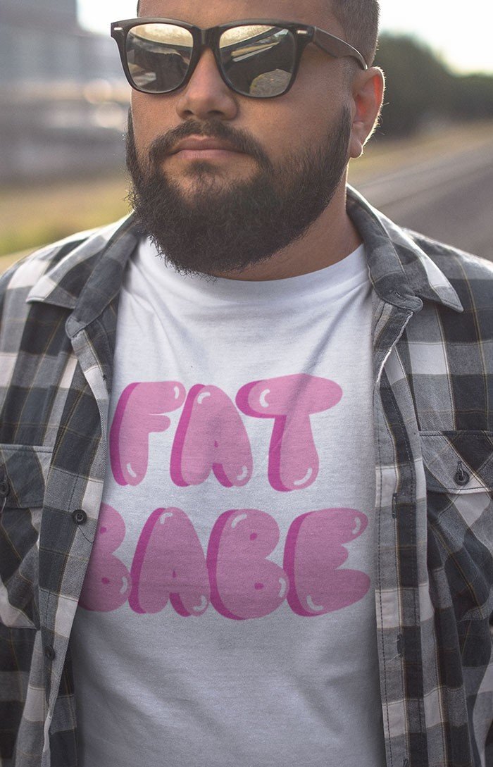 Fat Babe -T-shirt unisex in cotone biologico