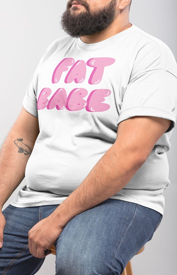 Fat Babe -T-shirt unisex in cotone biologico