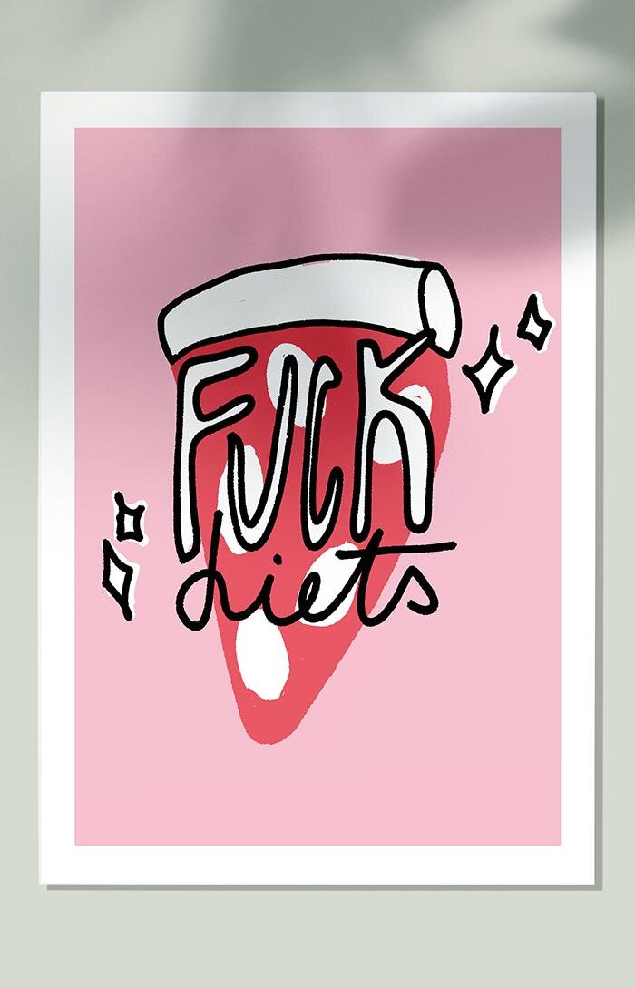 Art print - F diets