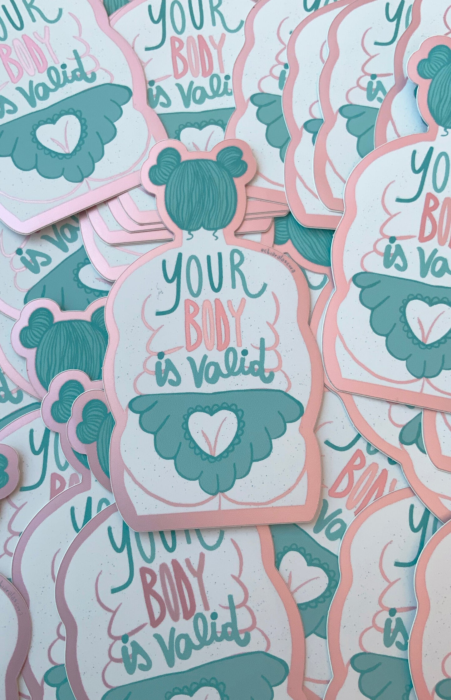 Your body is valid - adesivo