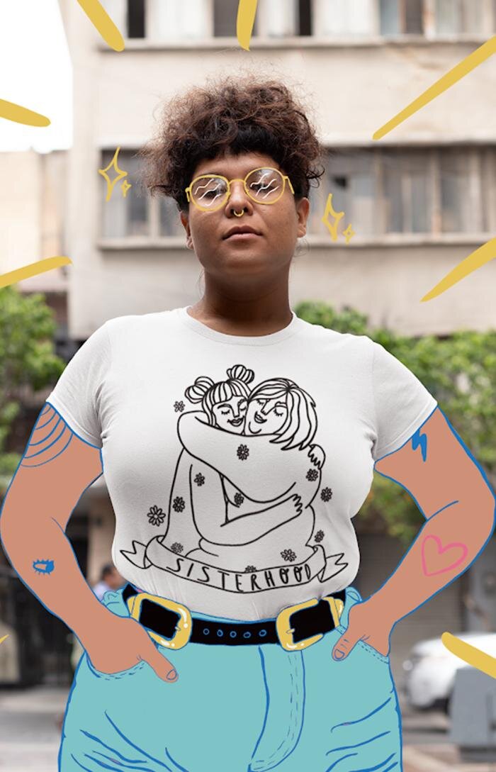 Sisterhood - Organic unisex t-shirt