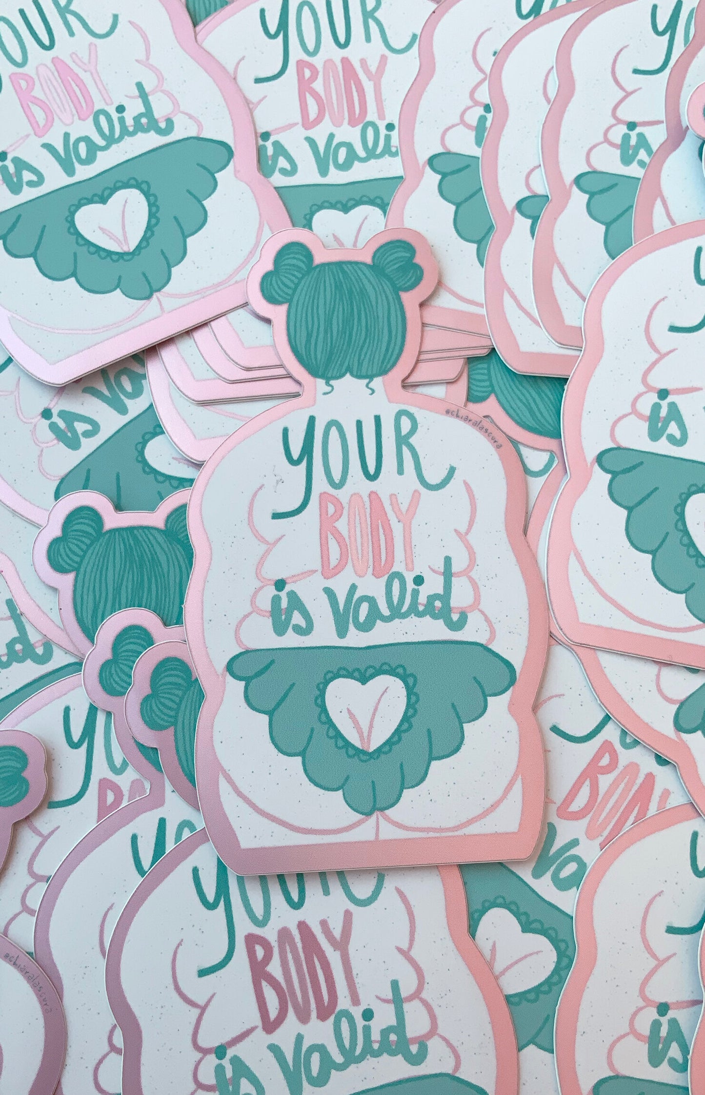Your body is valid - adesivo