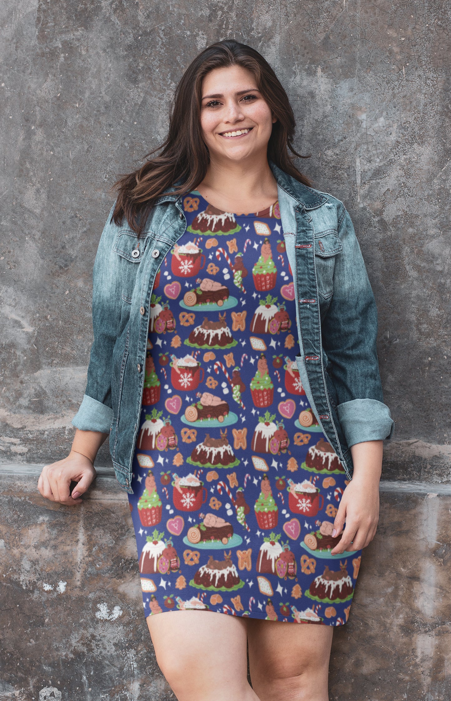 Vestito t-shirt - Body positive Christmas