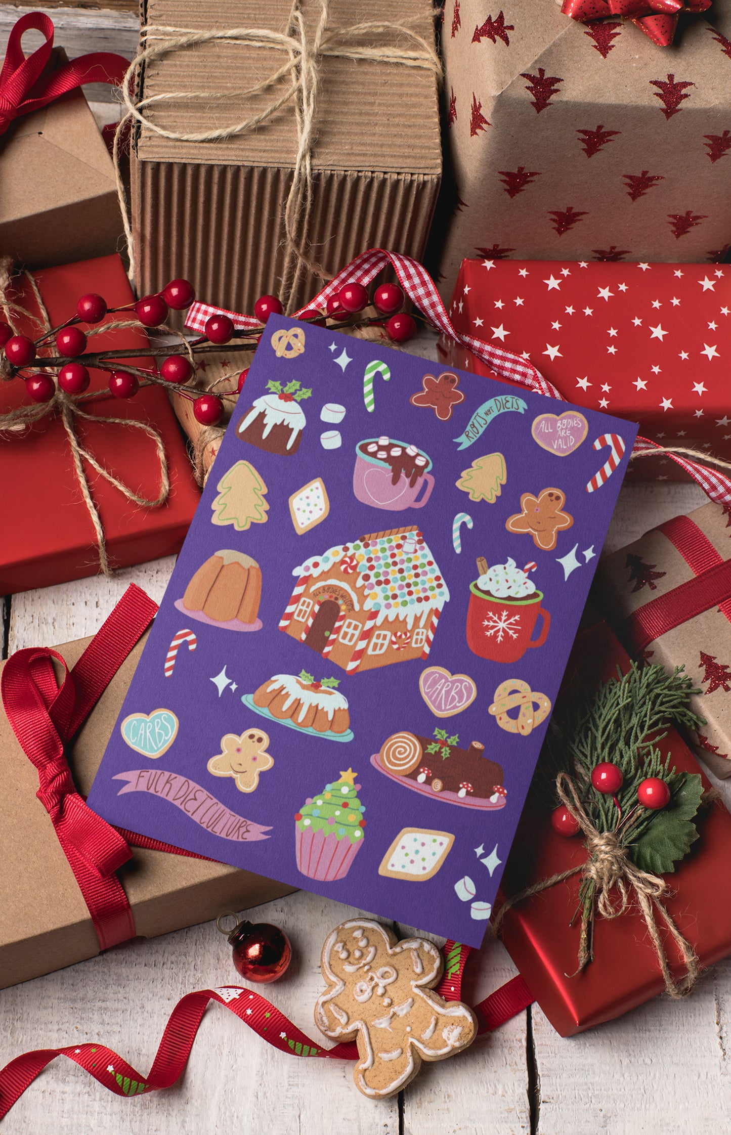 Postcard - Gingerbread cookies