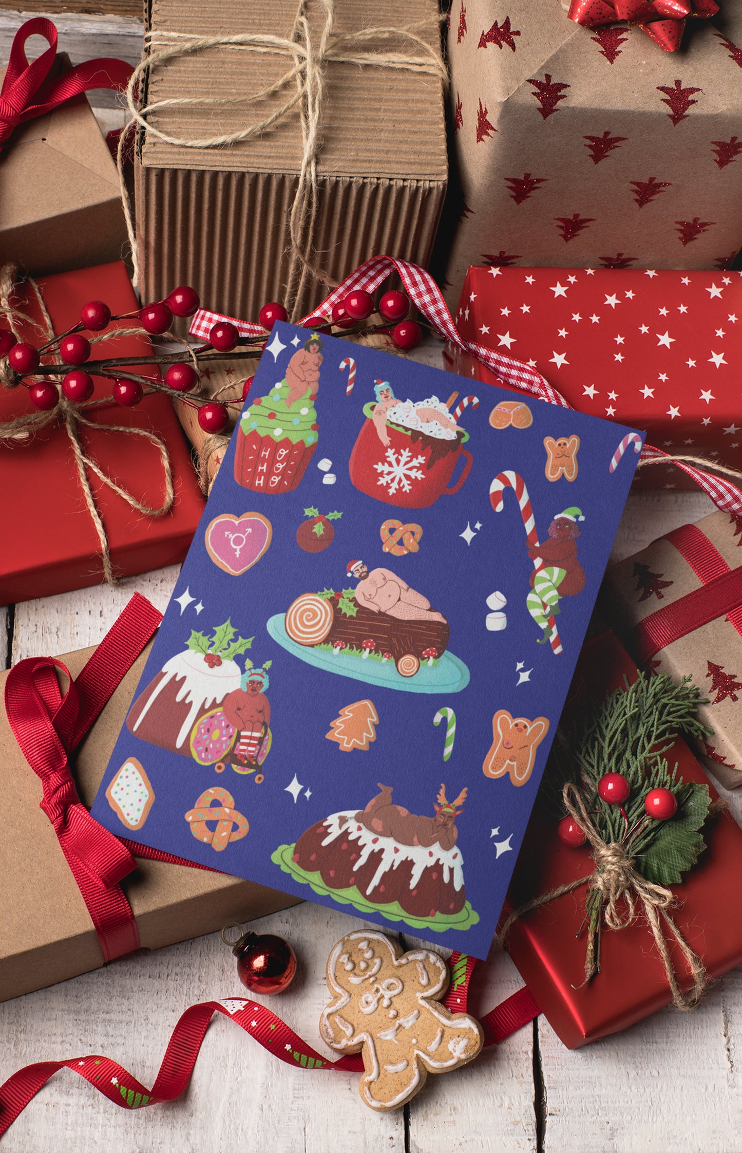 Postcard - Gingerbread cookies