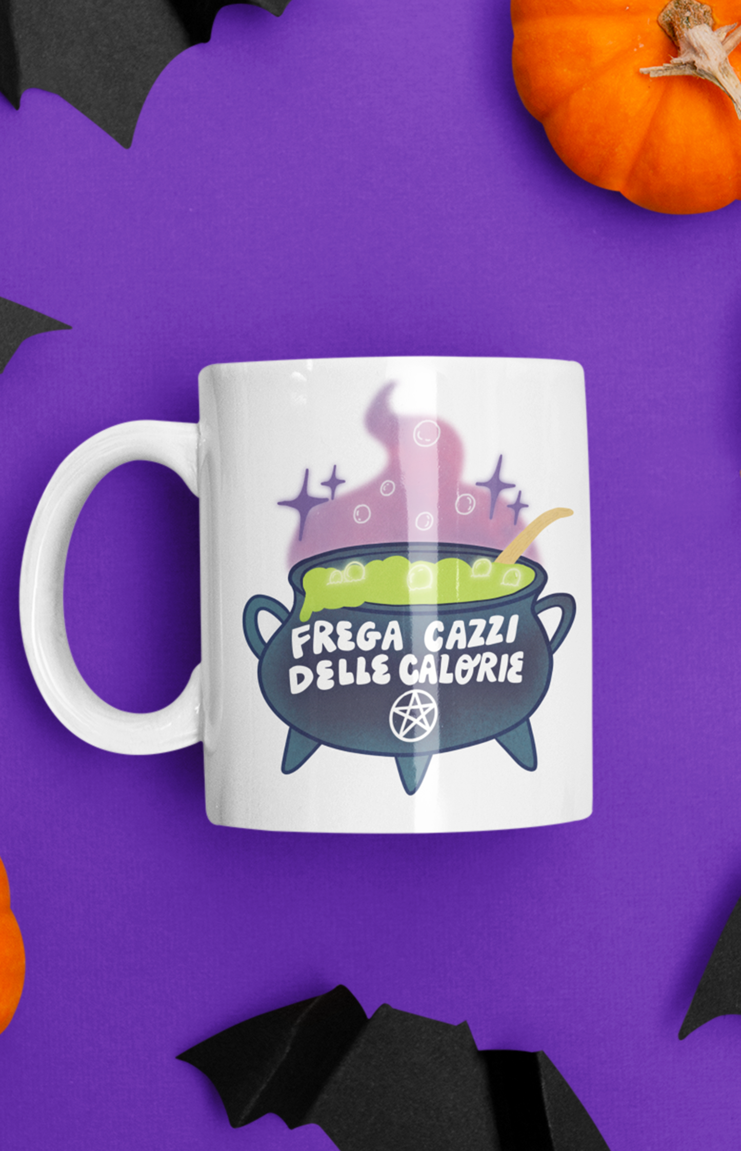 Tazza in ceramica - IDGAF about calories