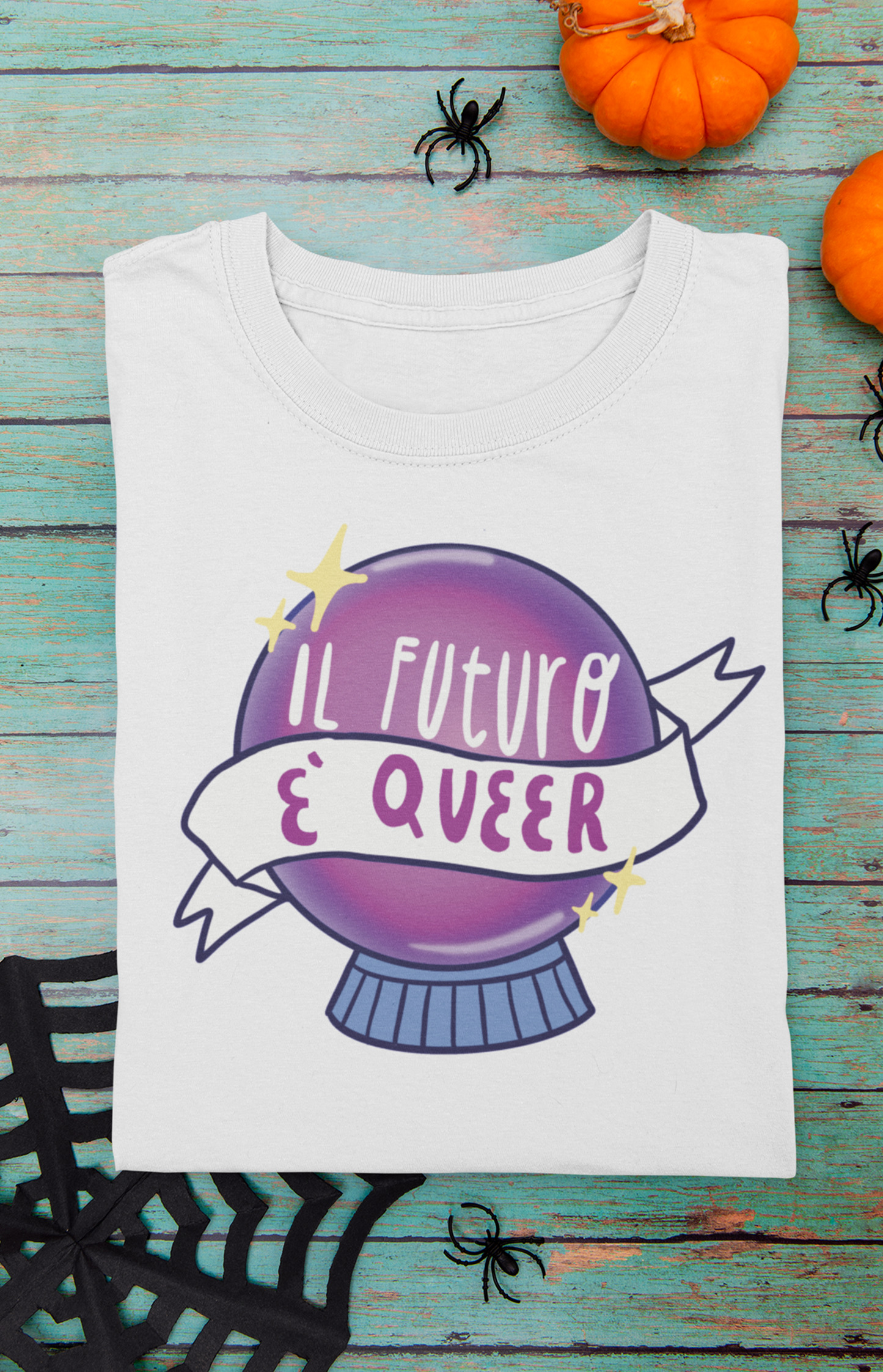 Il futuro è queer - T-shirt unisex in cotone biologico