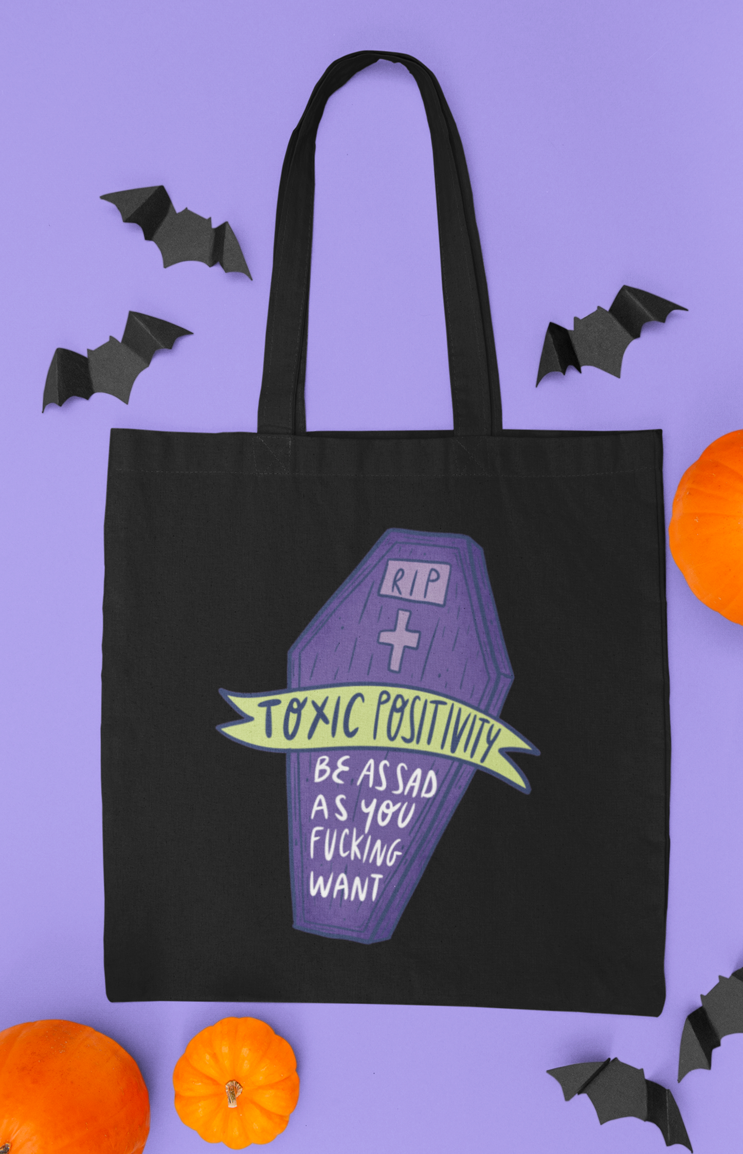 Tote bag - RIP toxic positivity