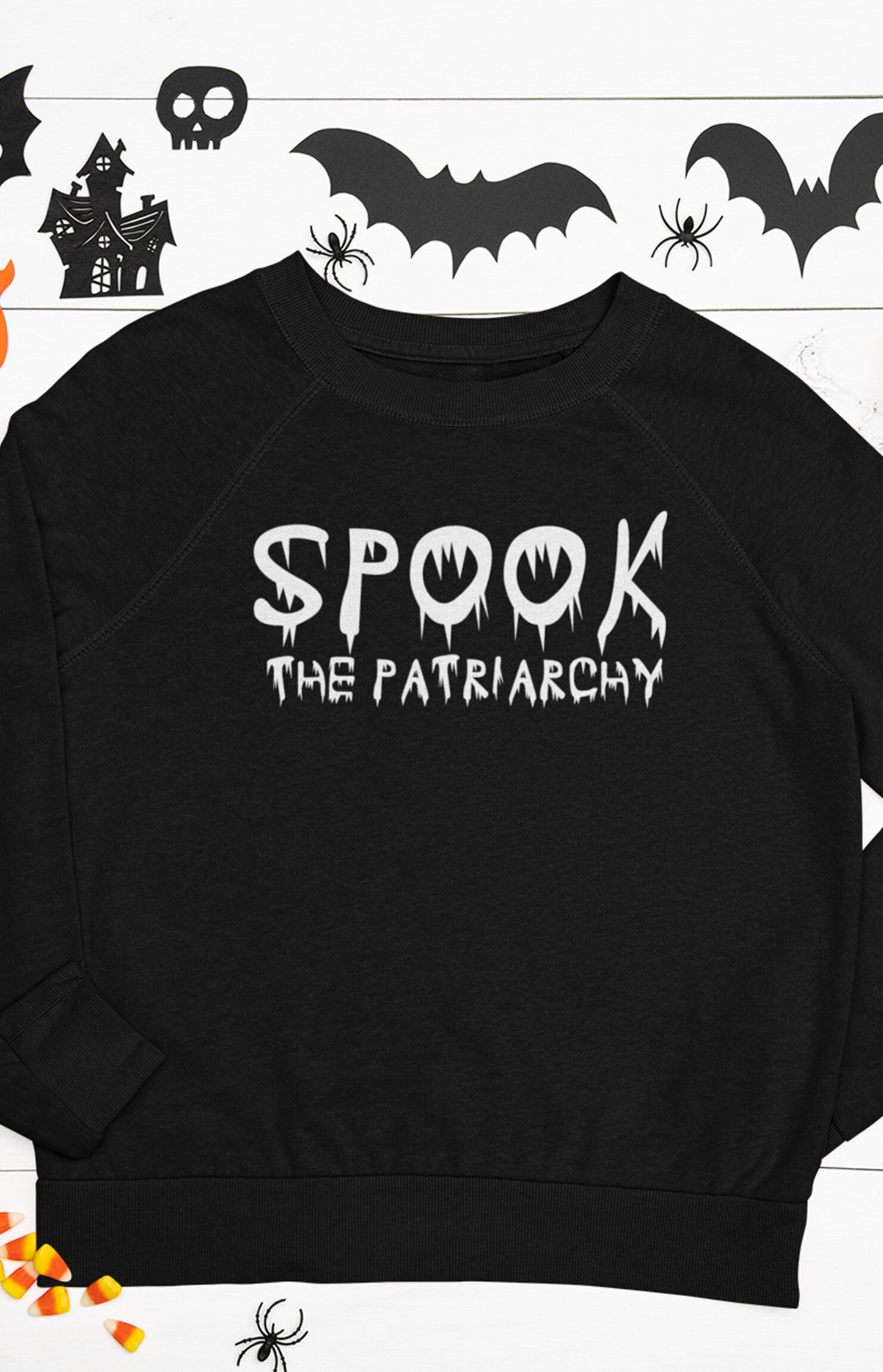 Unisex crewneck sweatshirt - Spook the patriarchy