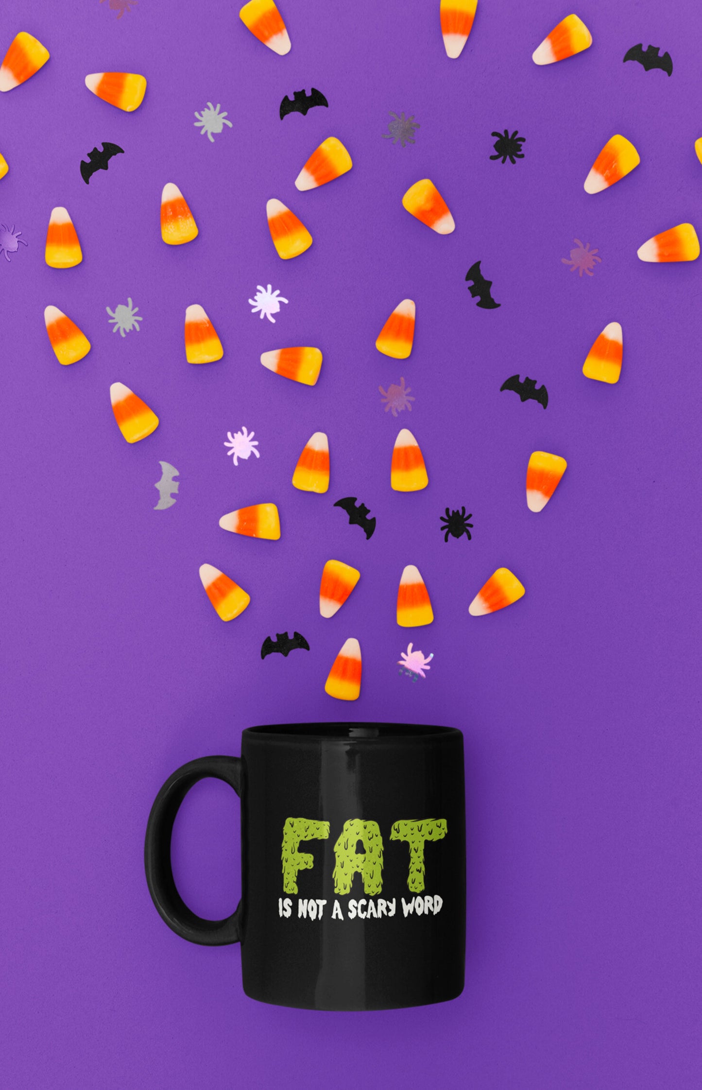 Ceramic mug - Fat is not a scary word