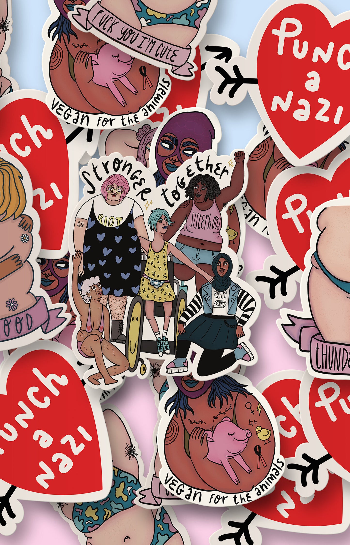 Stronger Together - sticker