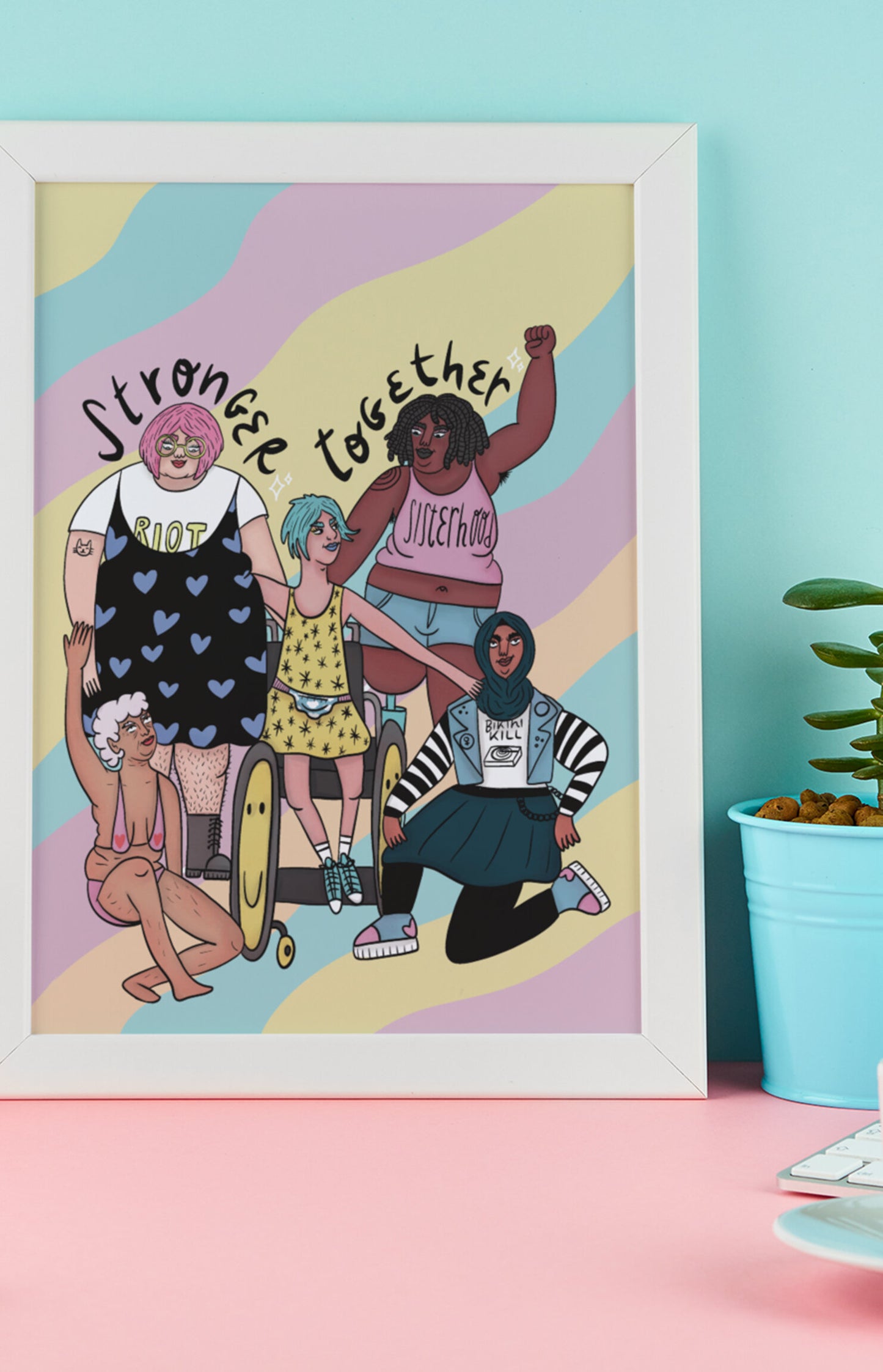 Art print - Stronger together