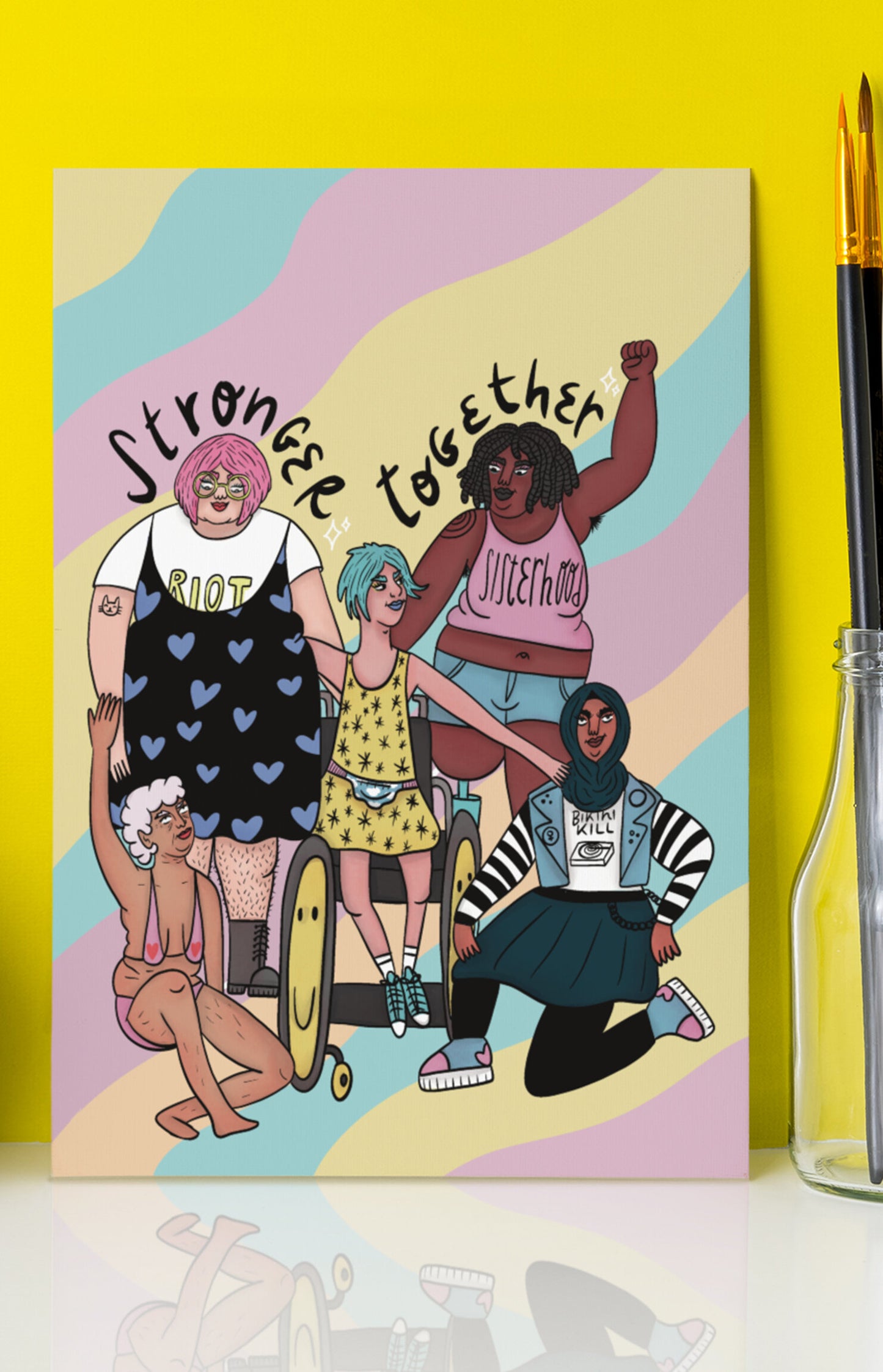 Art print - Stronger together