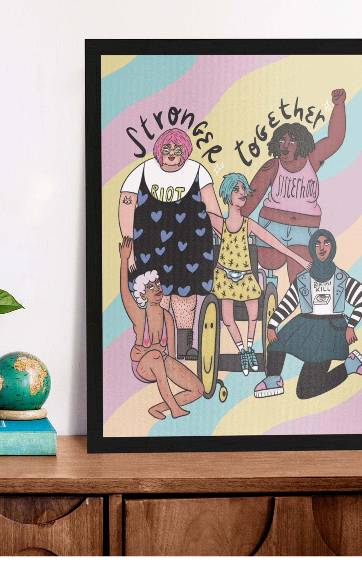 Art print - Stronger together