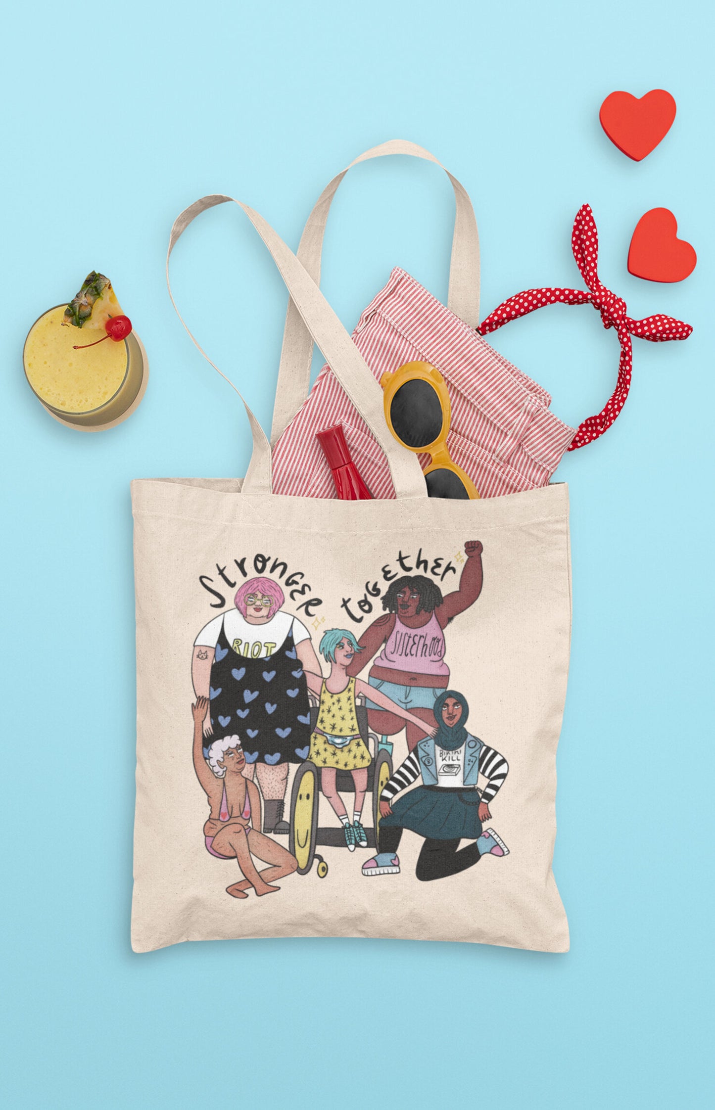 Tote bag - Stronger together