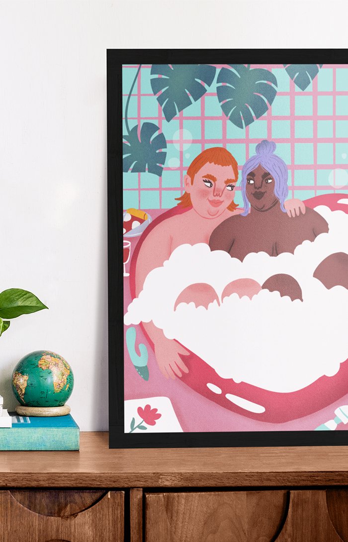Art print - Hot thub