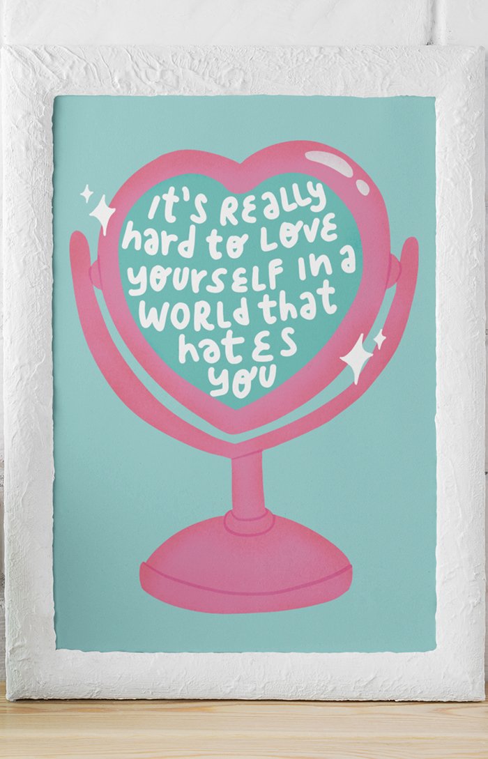 Stampa - Loving yourself